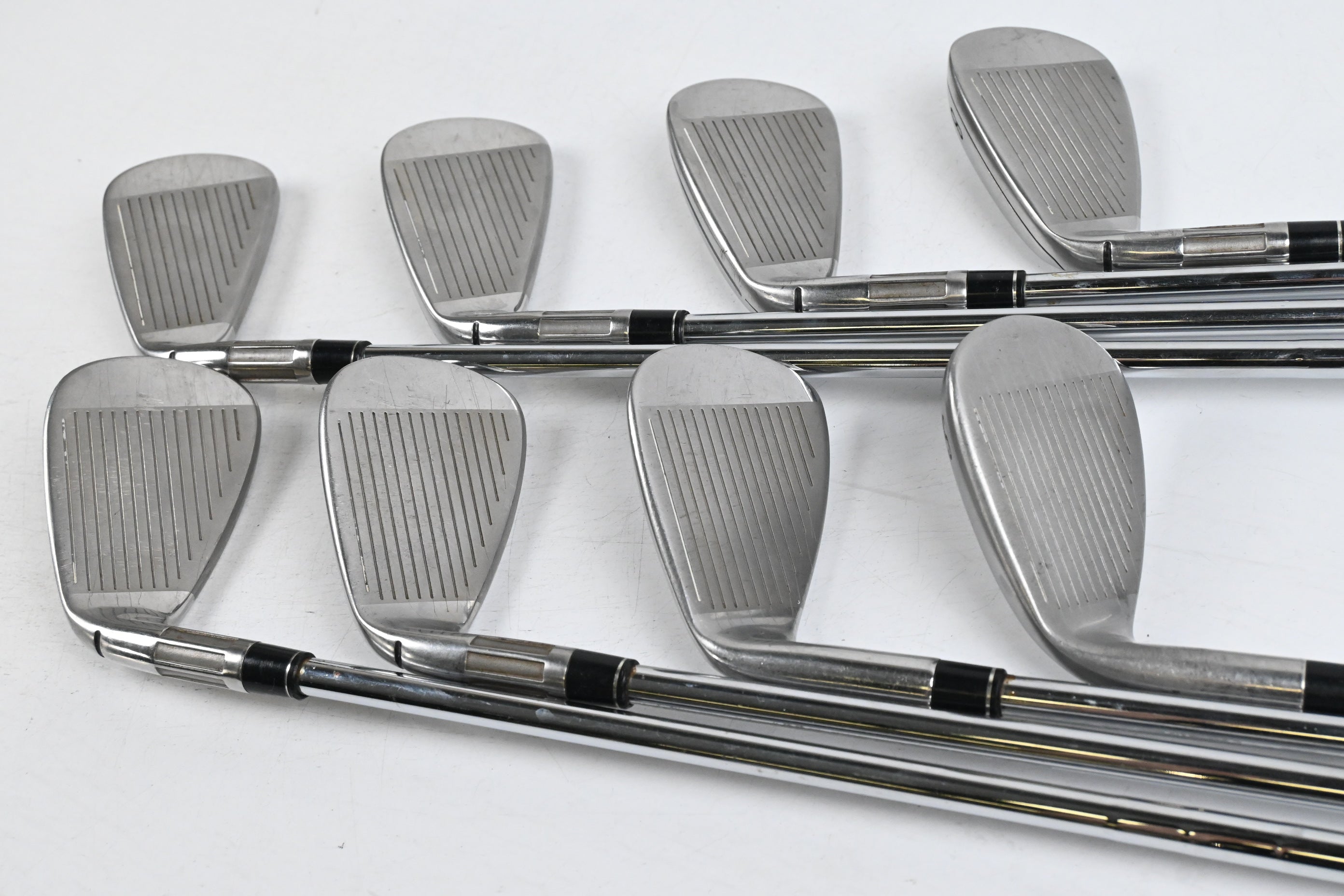 Taylormade M6 Irons / 5-PW+GW+SW / Regular Flex KBS MAX 85 Shafts