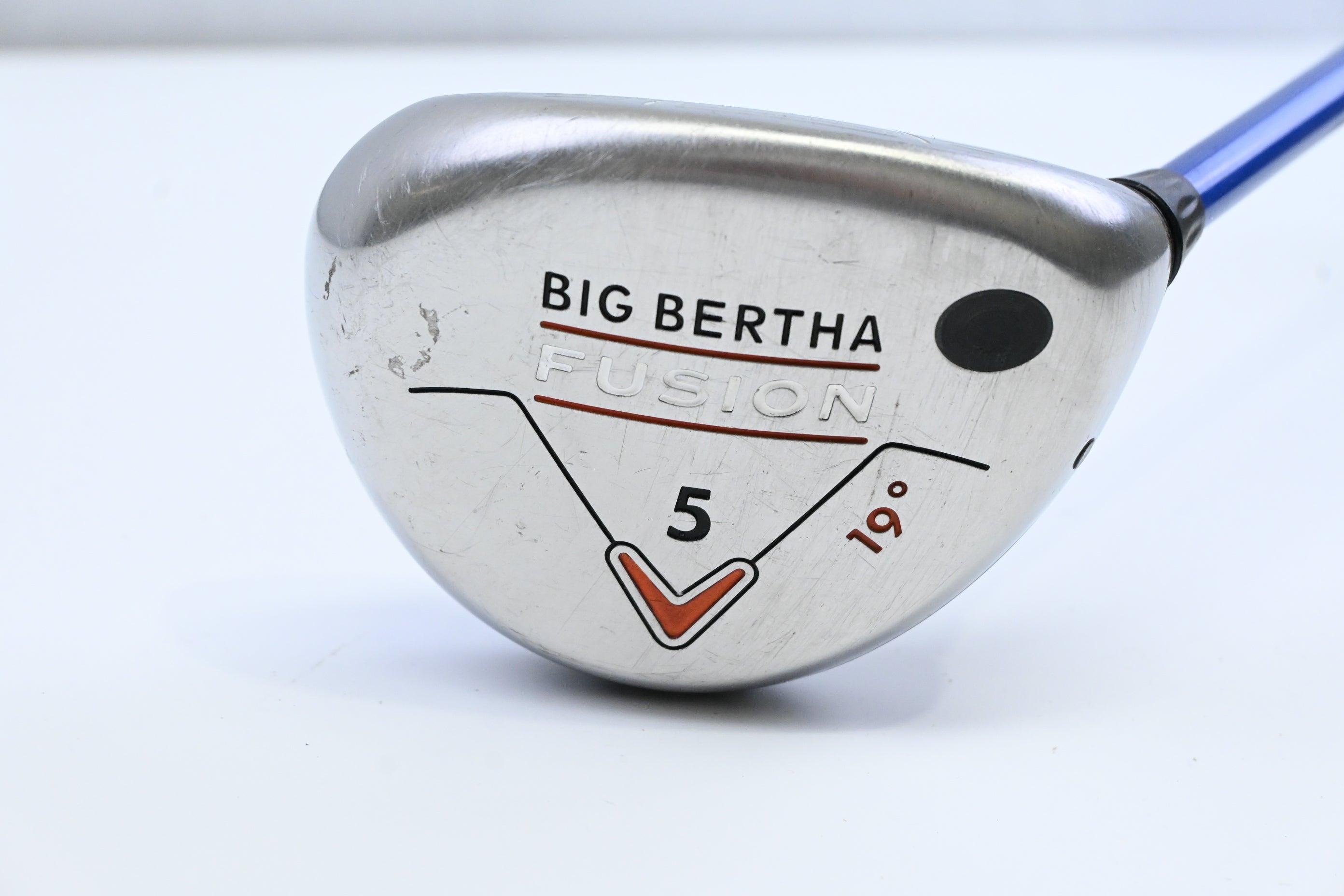 Callaway Big Bertha Fusion #5 Wood / 19 Degree / Stiff Flex Grafalloy Blue Shaft