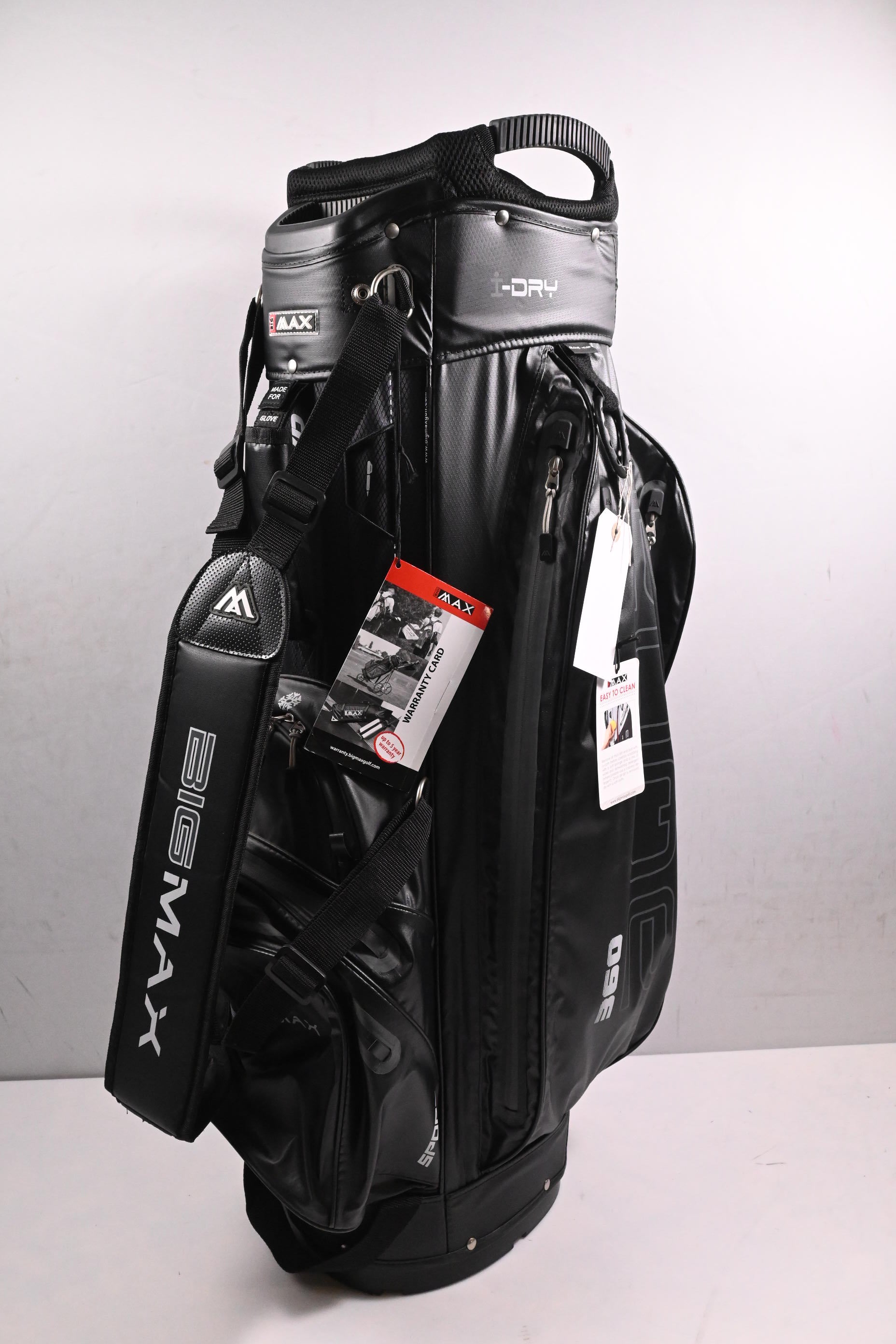 Big Max i-Dry Sport Cart Bag / 14-Way Divider / Black