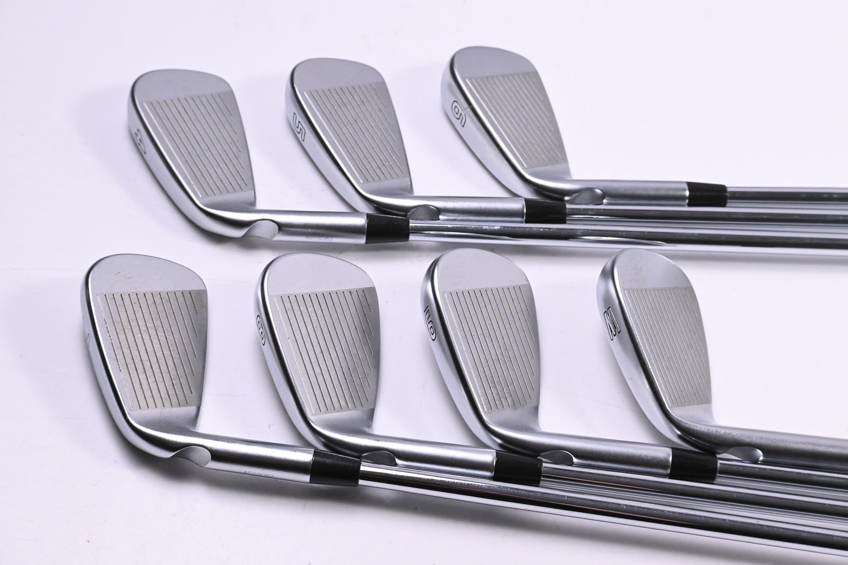 Ping i500 Irons / 4-PW / Blue Dot / Stiff Flex Ping AWT 2.0 Steel Shafts
