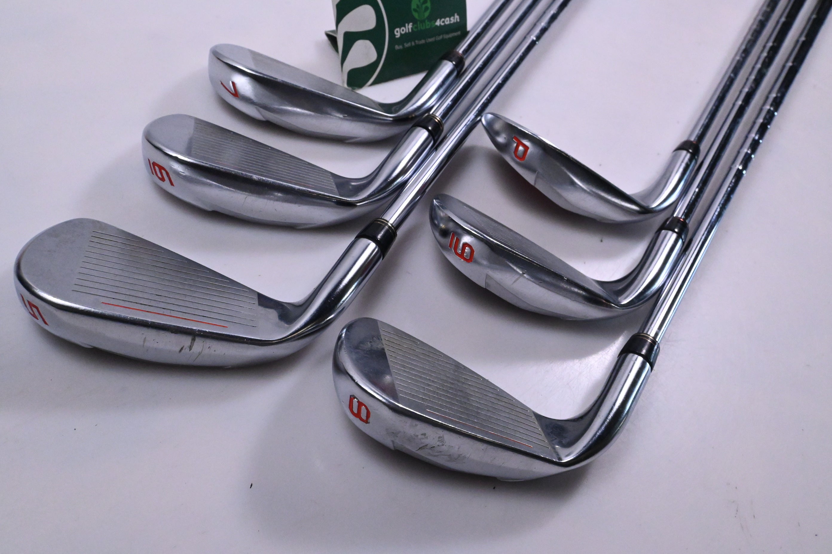 Cobra AMP Irons / 5-PW / Stiff Flex Dynalite 90 Shafts