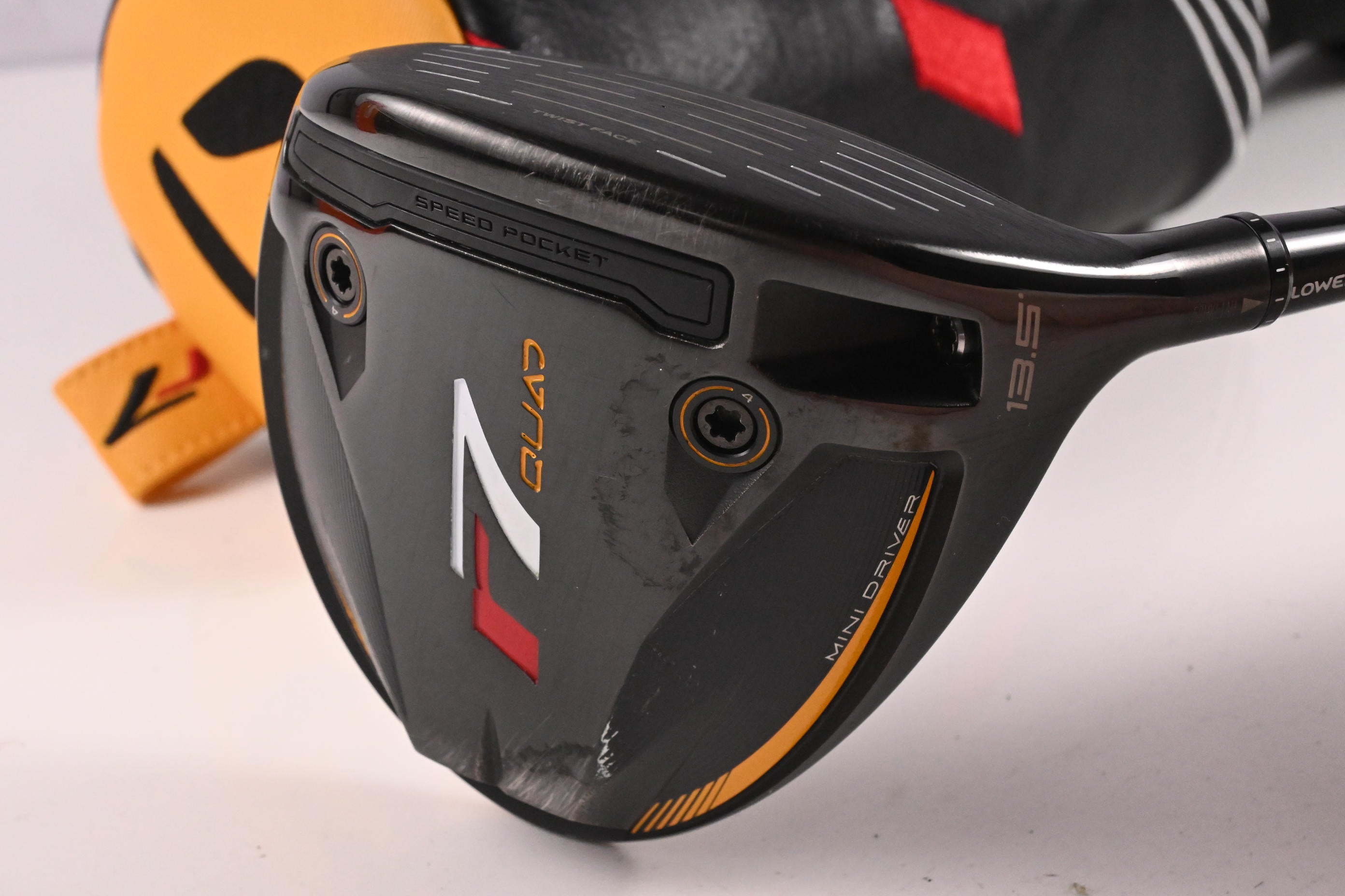 Taylormade R7 Quad Mini Driver / 13.5 Degree / Regular Flex Ventus TR Blue 6