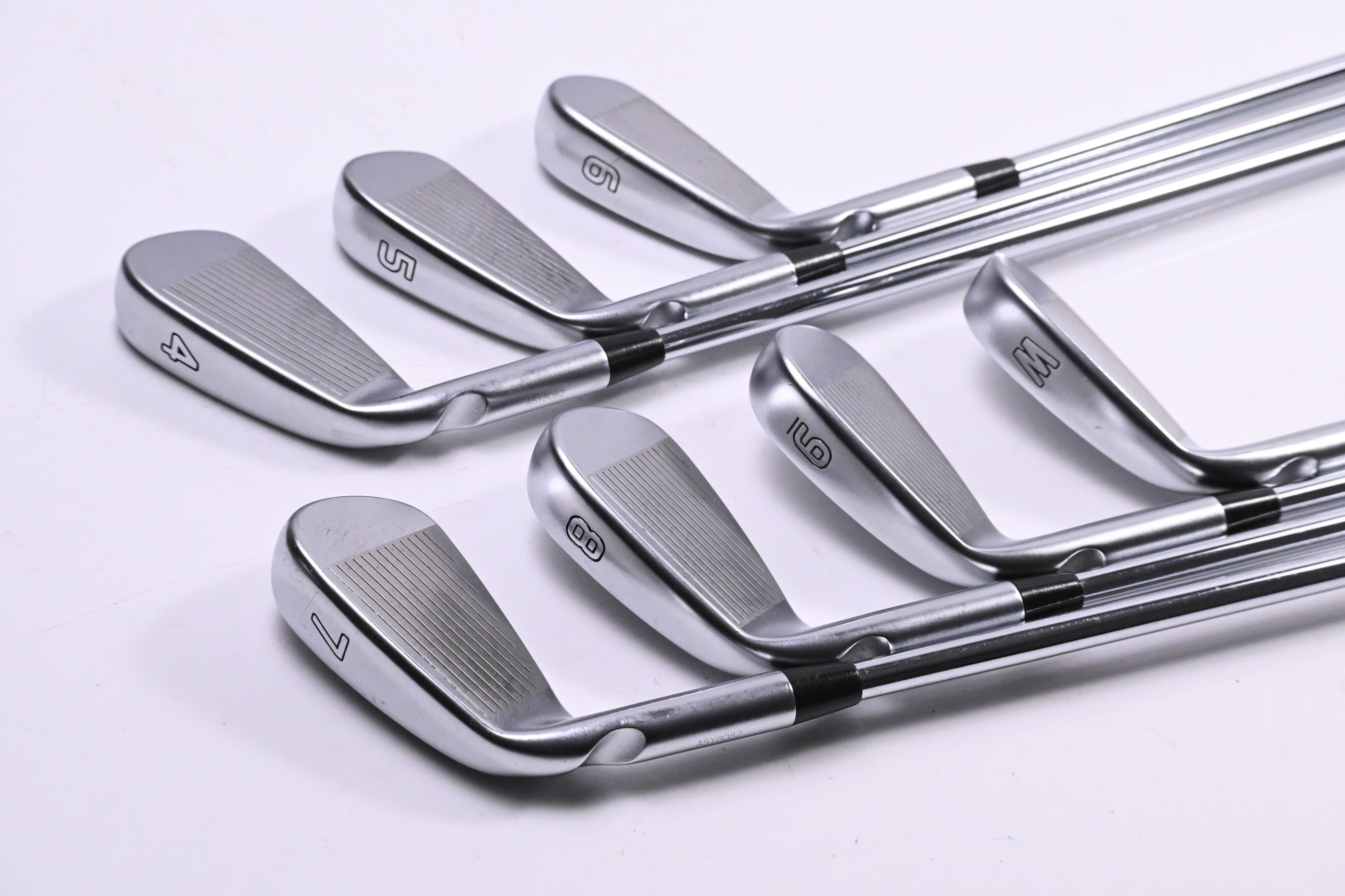 Ping i500 Irons / 4-PW / Blue Dot / Stiff Flex Ping AWT 2.0 Steel Shafts