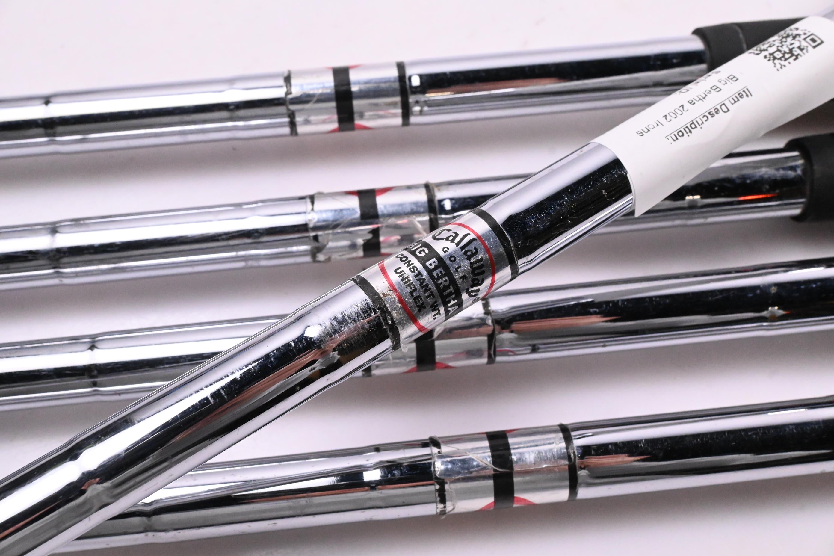 Callaway Big Bertha 2002 Irons / 5-9i / UniFlex Callaway Shafts