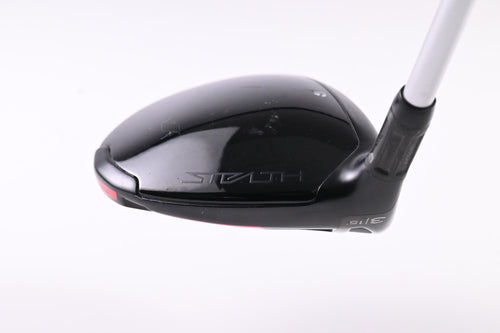 Left Hand Taylormade Stealth 2 #3 Wood / 15 Degree / Stiff Flex Aldila Ascent 60