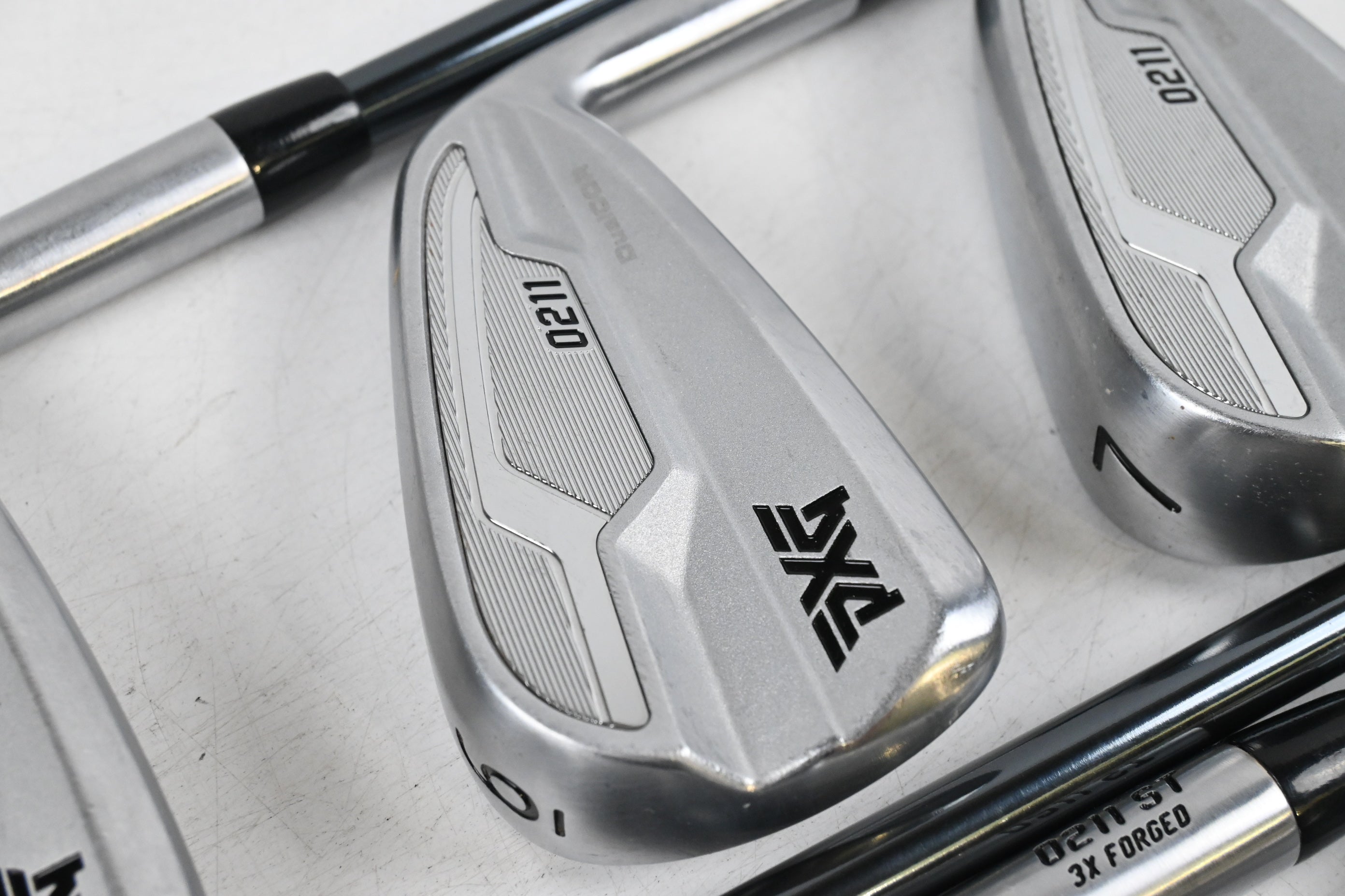 PXG 0211 DC/ST Combo Irons / 5-PW / Regular Flex UST Mamiya Recoil Dart 75 Shafts