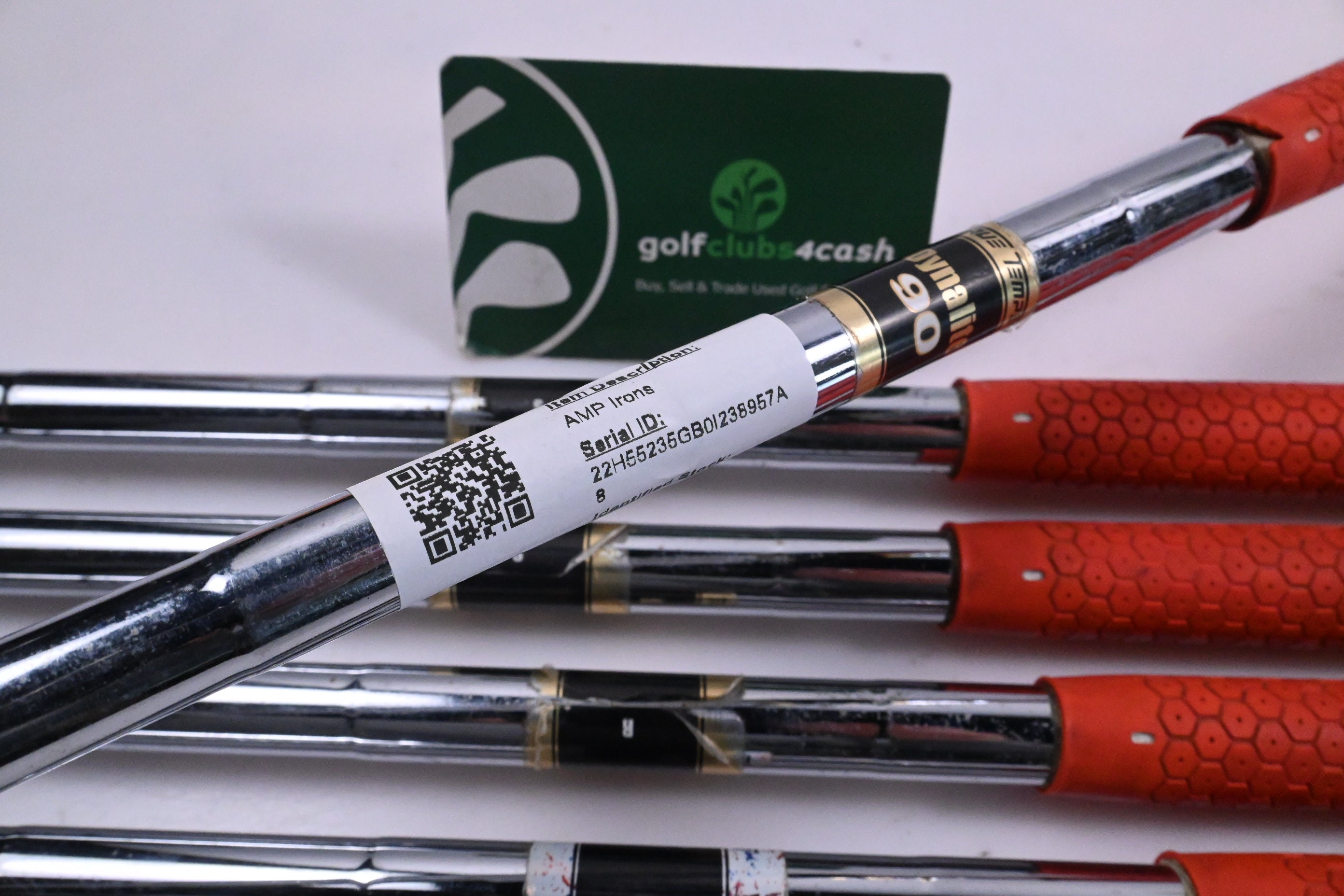 Cobra AMP Irons / 5-PW / Stiff Flex Dynalite 90 Shafts