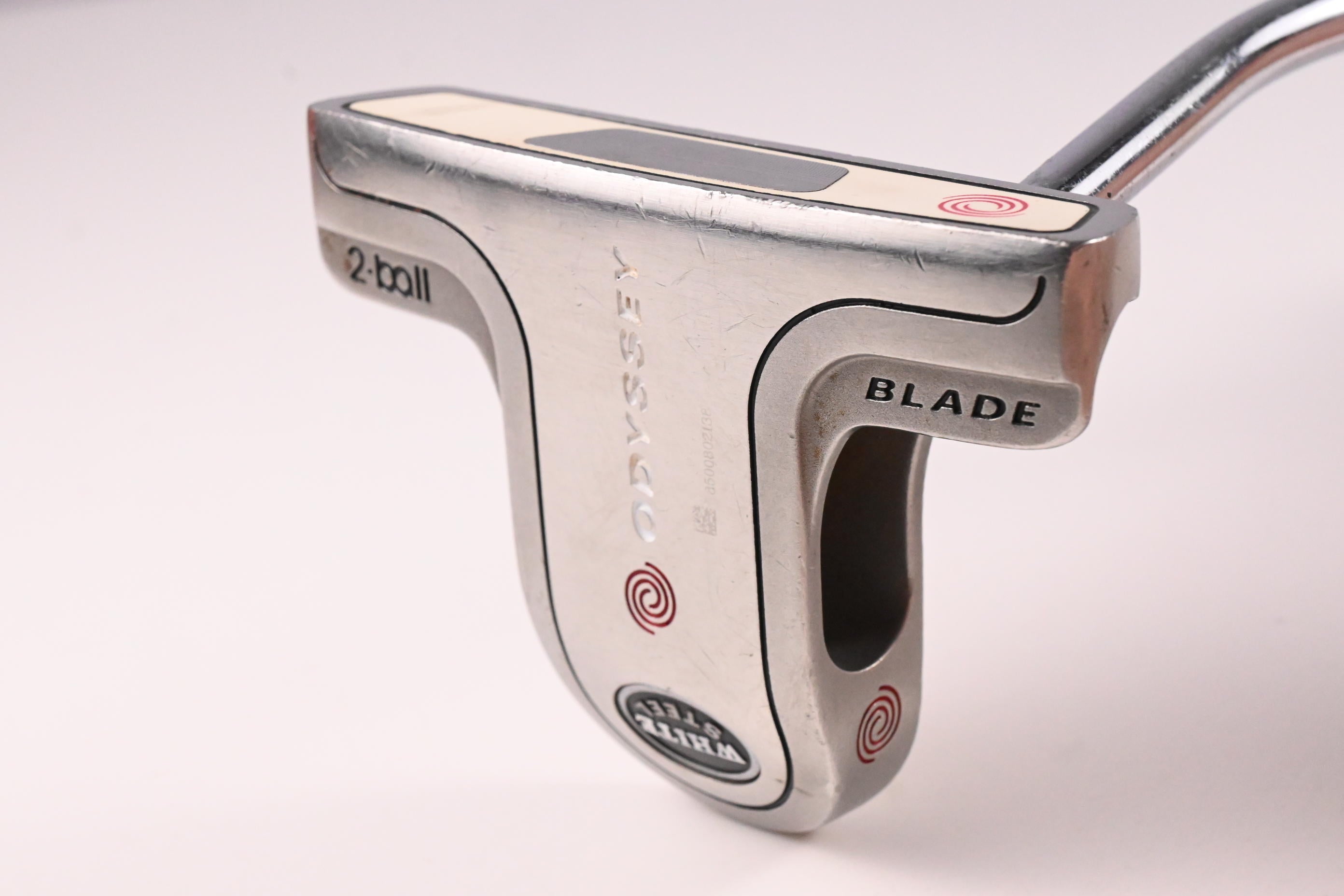 Odyssey White Steel 2-Ball Blade Putter / 35 Inch