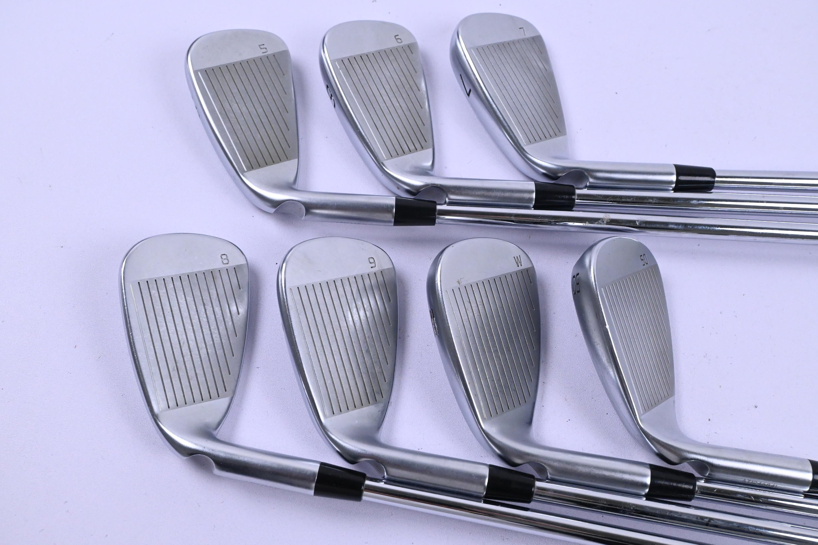 Ping G430 Irons / 5-PW+GW / Black Dot / Regular Flex Ping AWT 2.0 Shafts