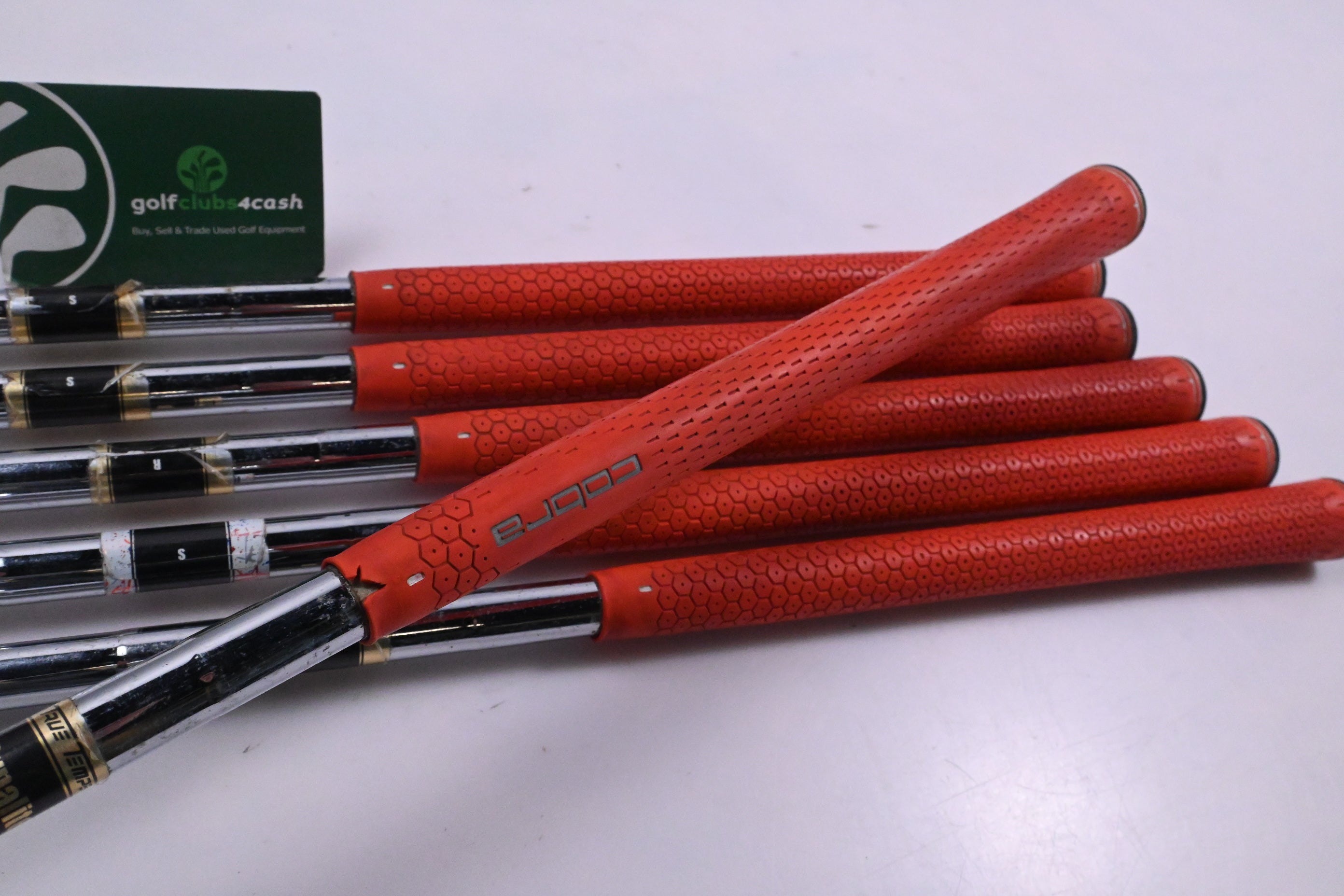 Cobra AMP Irons / 5-PW / Stiff Flex Dynalite 90 Shafts