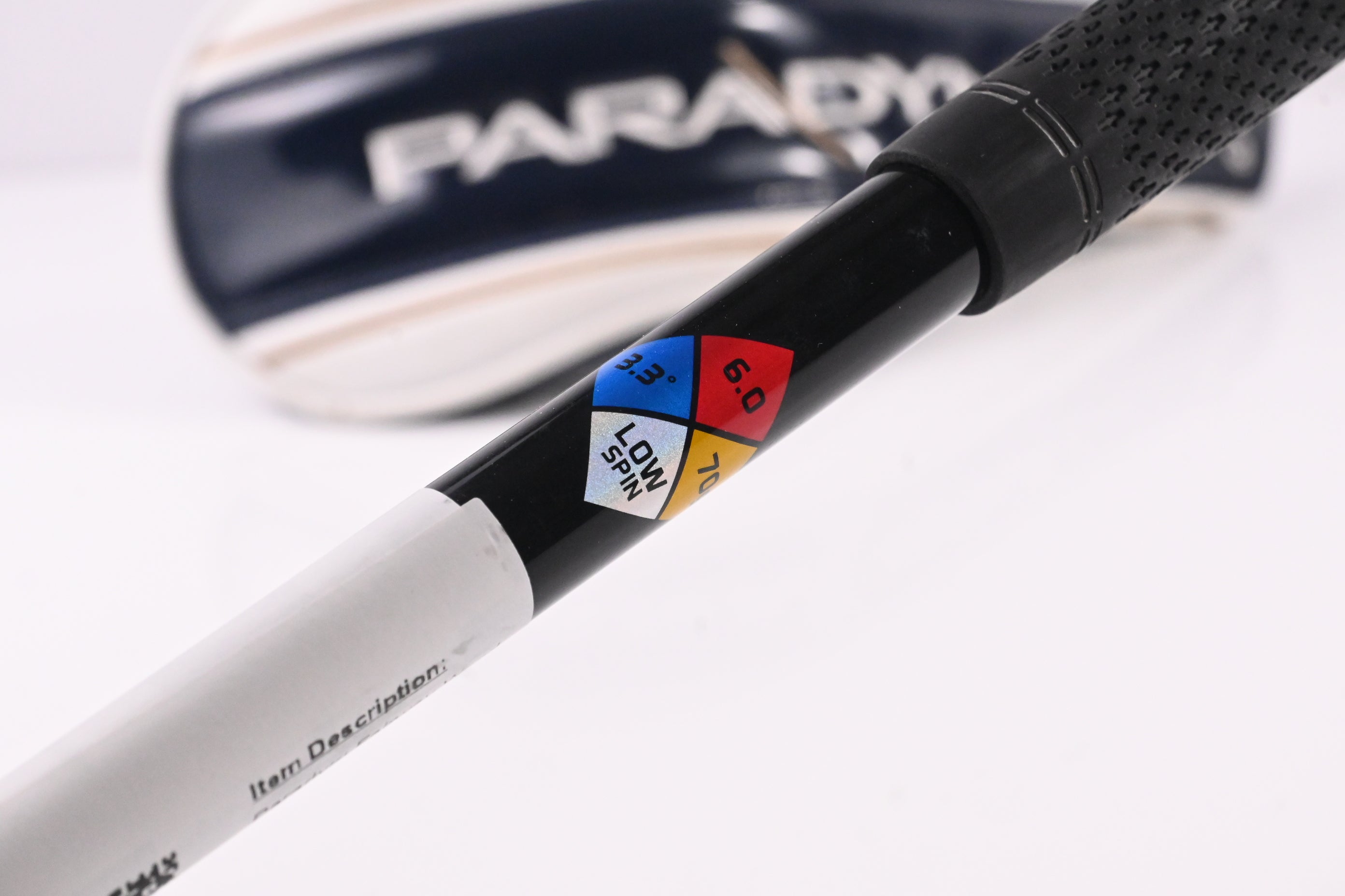 Callaway Paradym #3 Wood / 16.5 Degree / Stiff Flex Project X HZRDUS Black 70