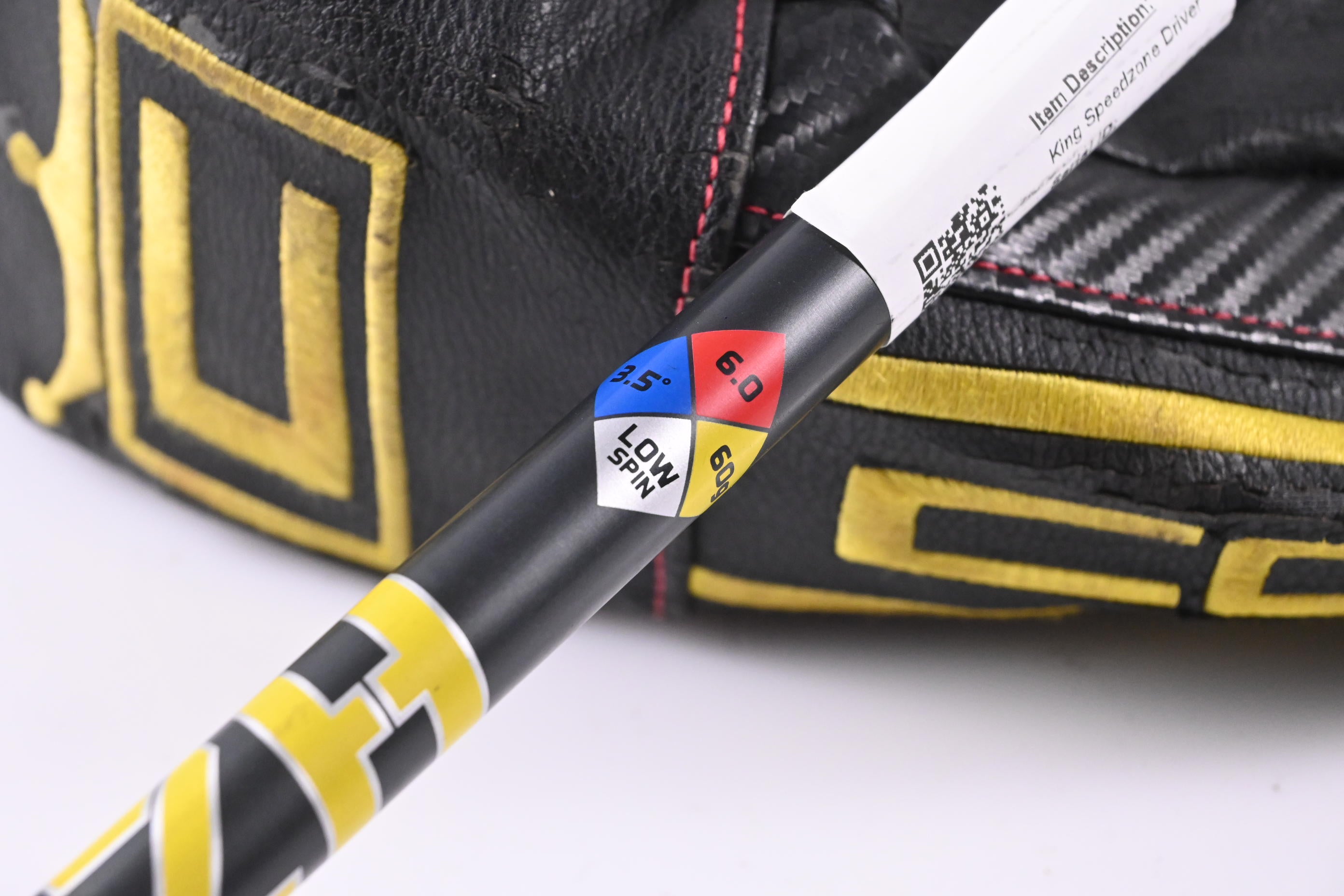 Cobra King Speedzone Driver / 9 Degree / Stiff Flex Hzrdus Smoke Yellow 60 Shaft