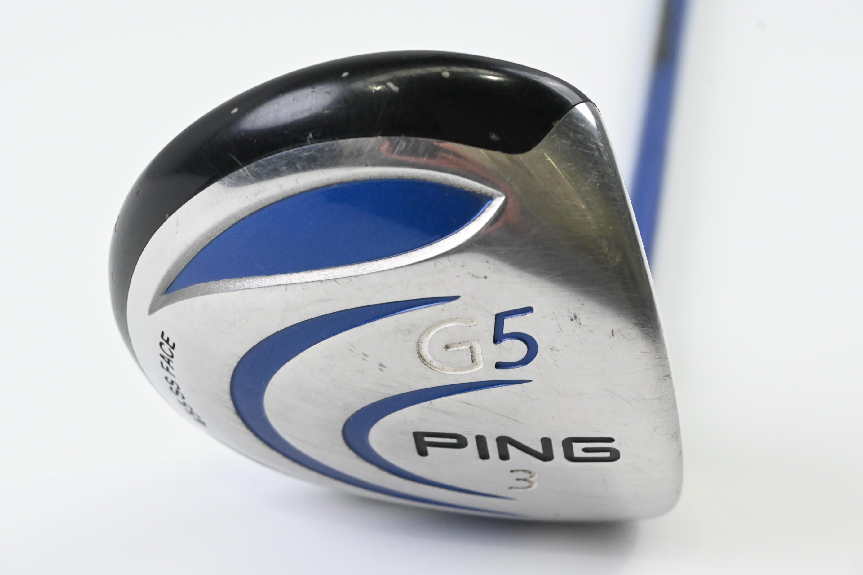 Ping G5 #3 Wood / 15 Degree / Regular Flex Grafalloy Blue 75 Shaft