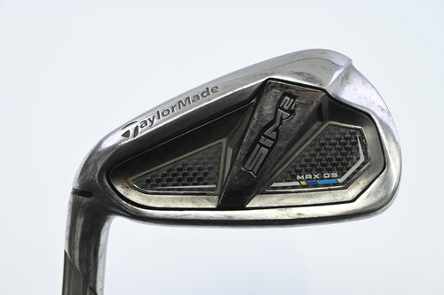 Left Hand Taylormade SIM2 Max OS #6 Iron / Regular Flex Fujikura Atmos Orange 6