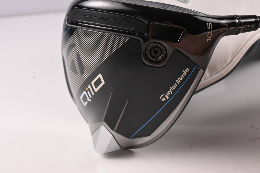 Taylormade Qi10 Driver / 10.5 Degree / Stiff Flex Ventus TR Blue 5 Shaft
