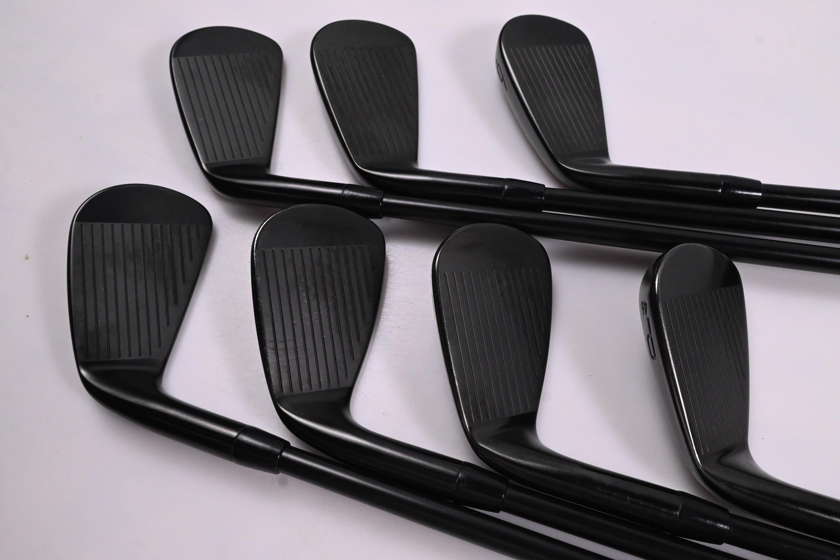 Titleist T100 Black Vapor Irons / 4-PW / Stiff Flex AMT Tour White S300 Shafts