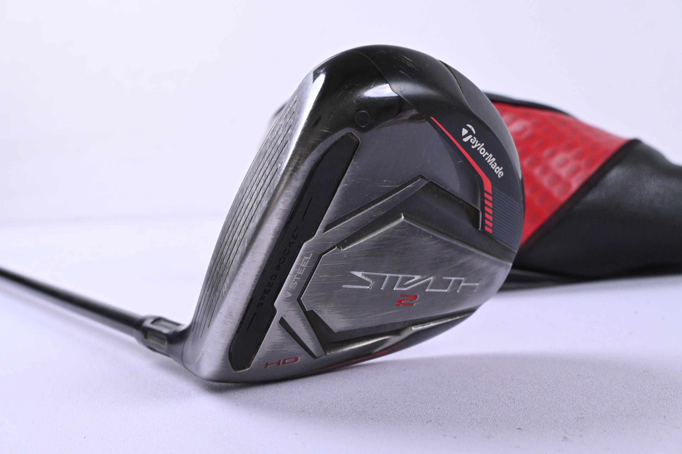 Left Hand Taylormade Stealth 2 HD #3 Wood / 16 Degree / Senior Flex UST 5 Shaft