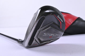 Left Hand Taylormade Stealth 2 HD #3 Wood / 16 Degree / Senior Flex UST 5 Shaft