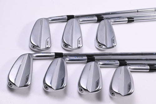 Ping i530 Irons / 4-PW / Blue Dot / Stiff Flex Dynamic Gold Mid 100 S300 Shafts