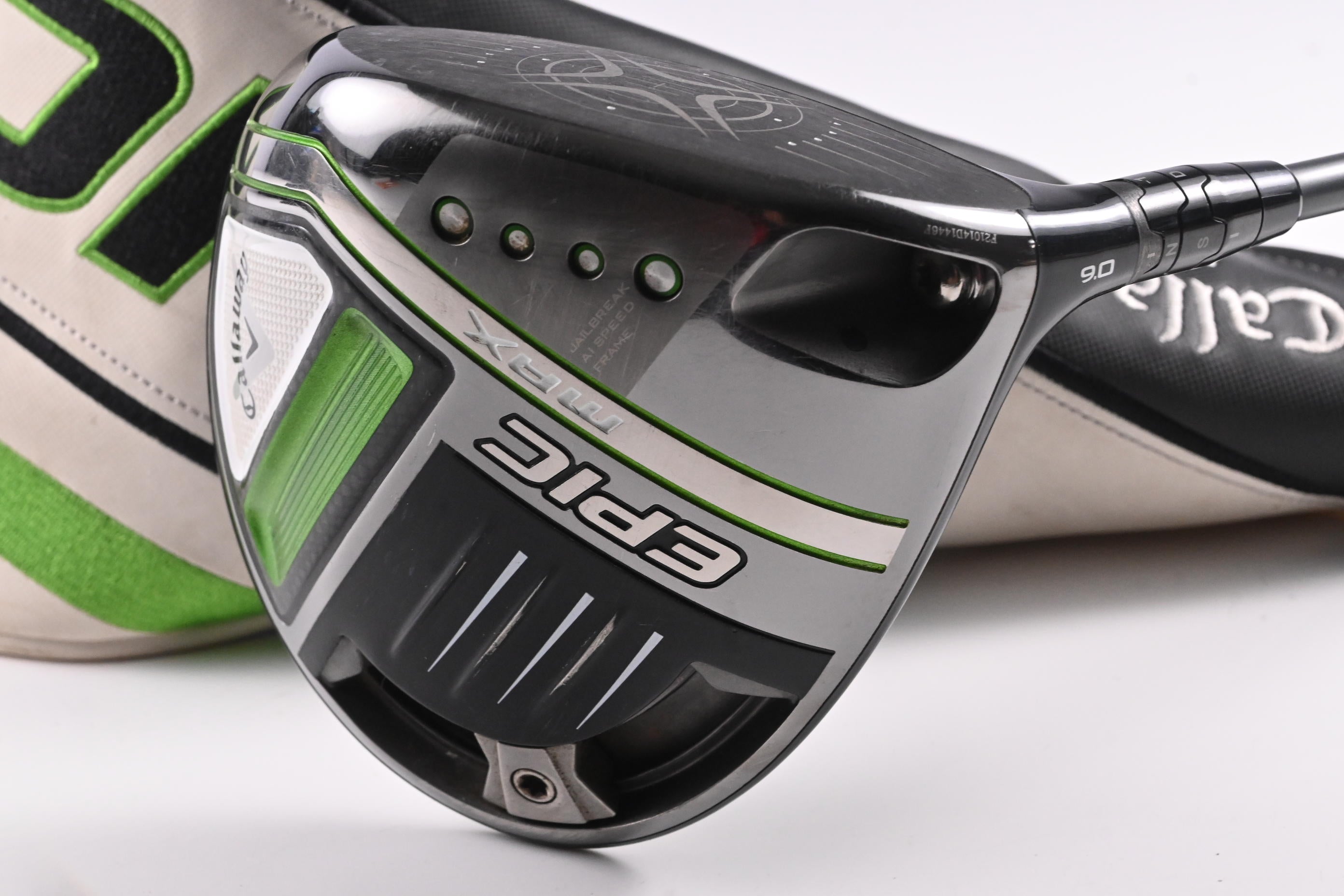 Callaway Epic Max Driver / 9 Degree / Stiff Flex HZRDUS Smoke Black 60 Shaft