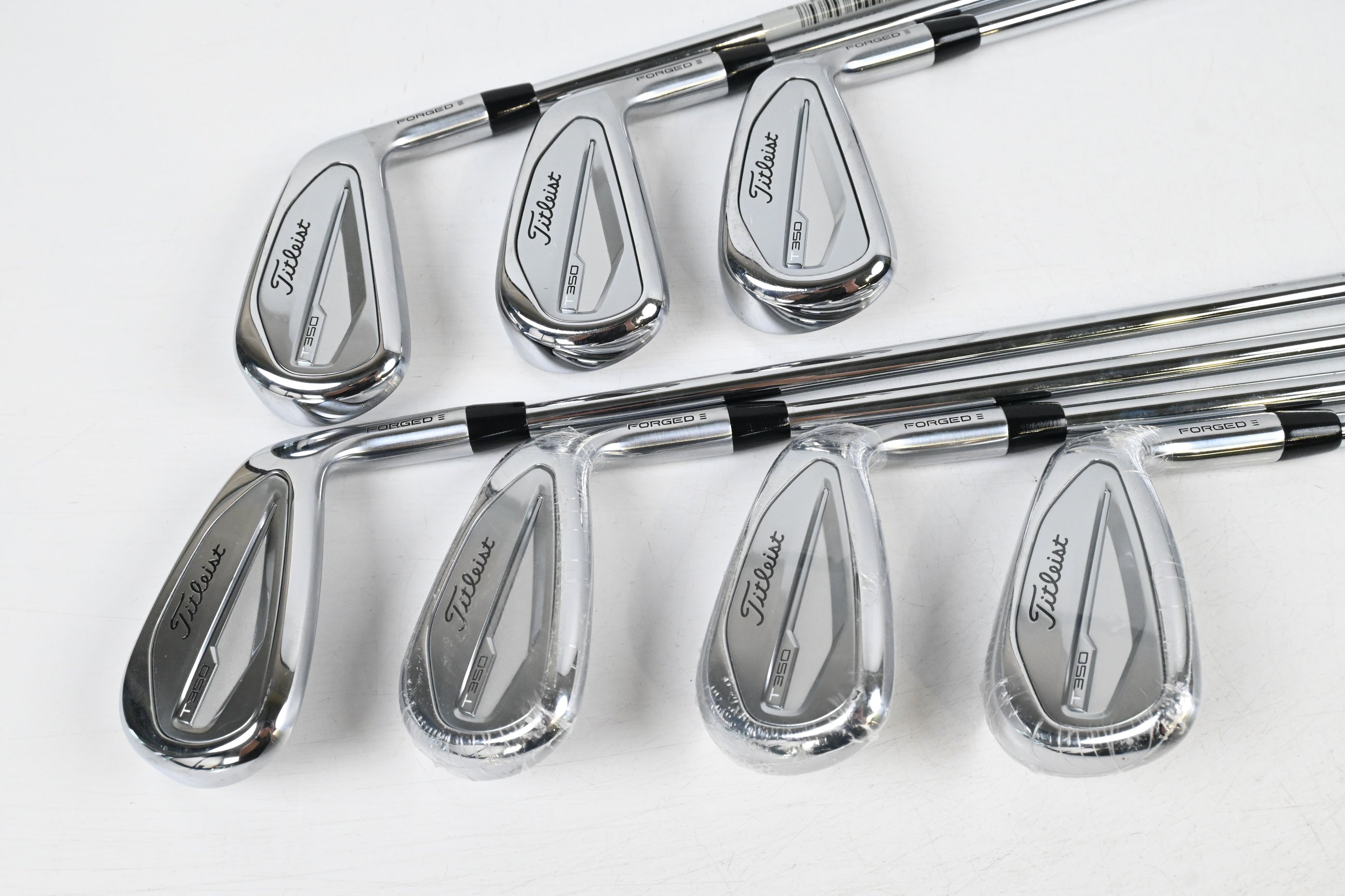 Titleist T350 Irons / 5-PW+GW / Regular Flex AMT Red R300 Shafts