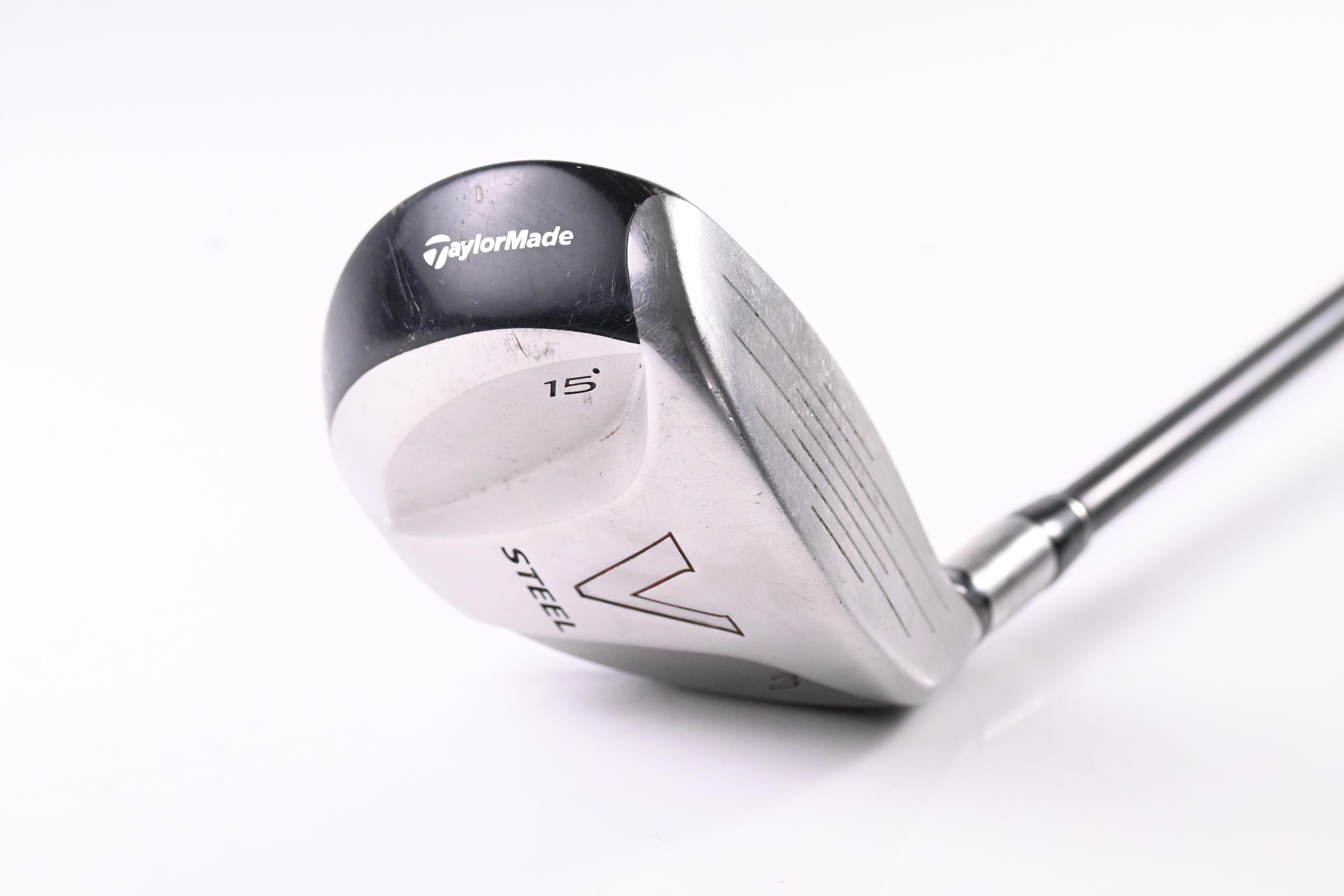 Taylormade V-Steel #3 Wood / 15 Degree / Stiff Flex Taylormade MAS2 UltraLite