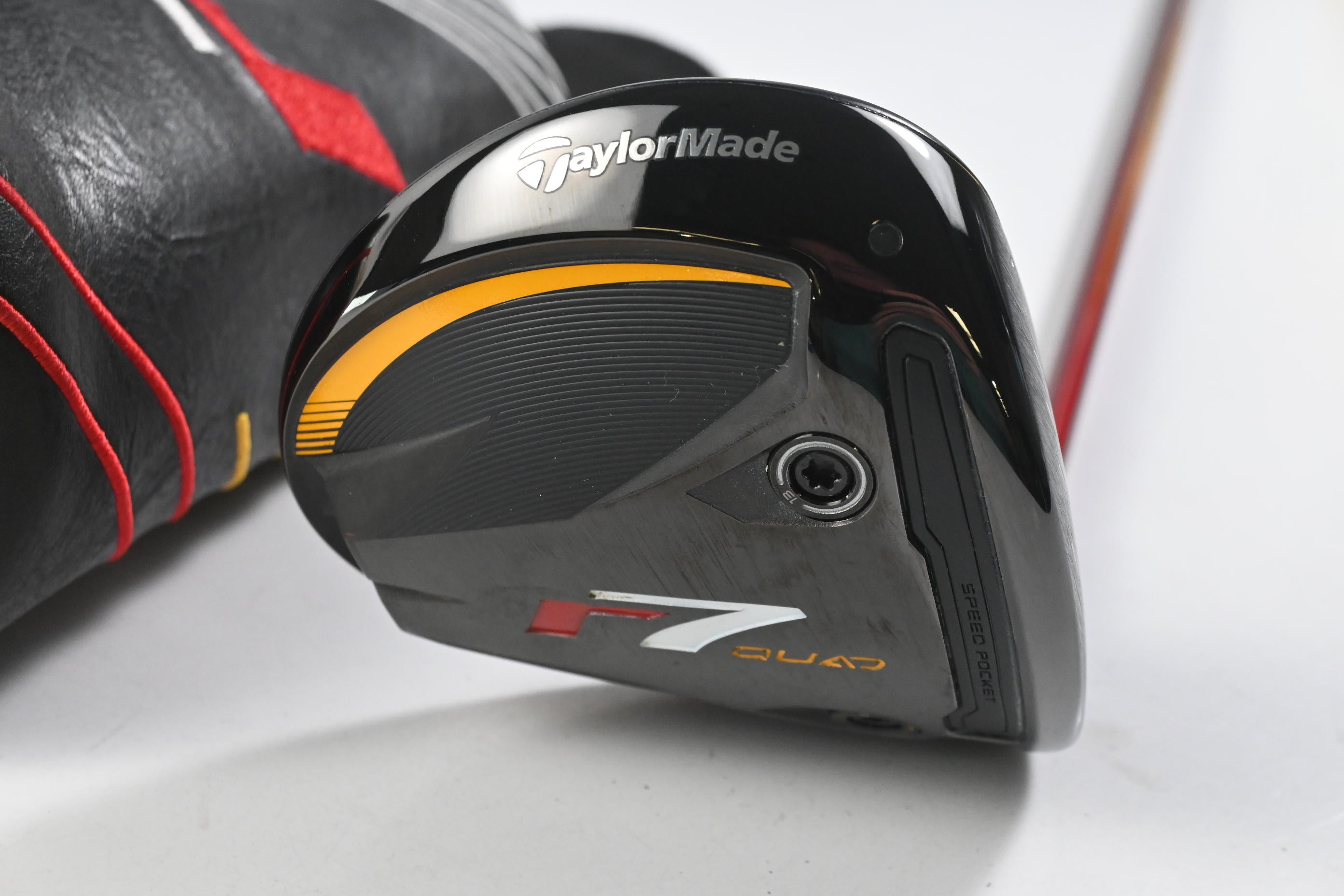 Taylormade R7 Quad Mini Driver / 13.5 Degree / Stiff Flex Denali Red 60 Shaft