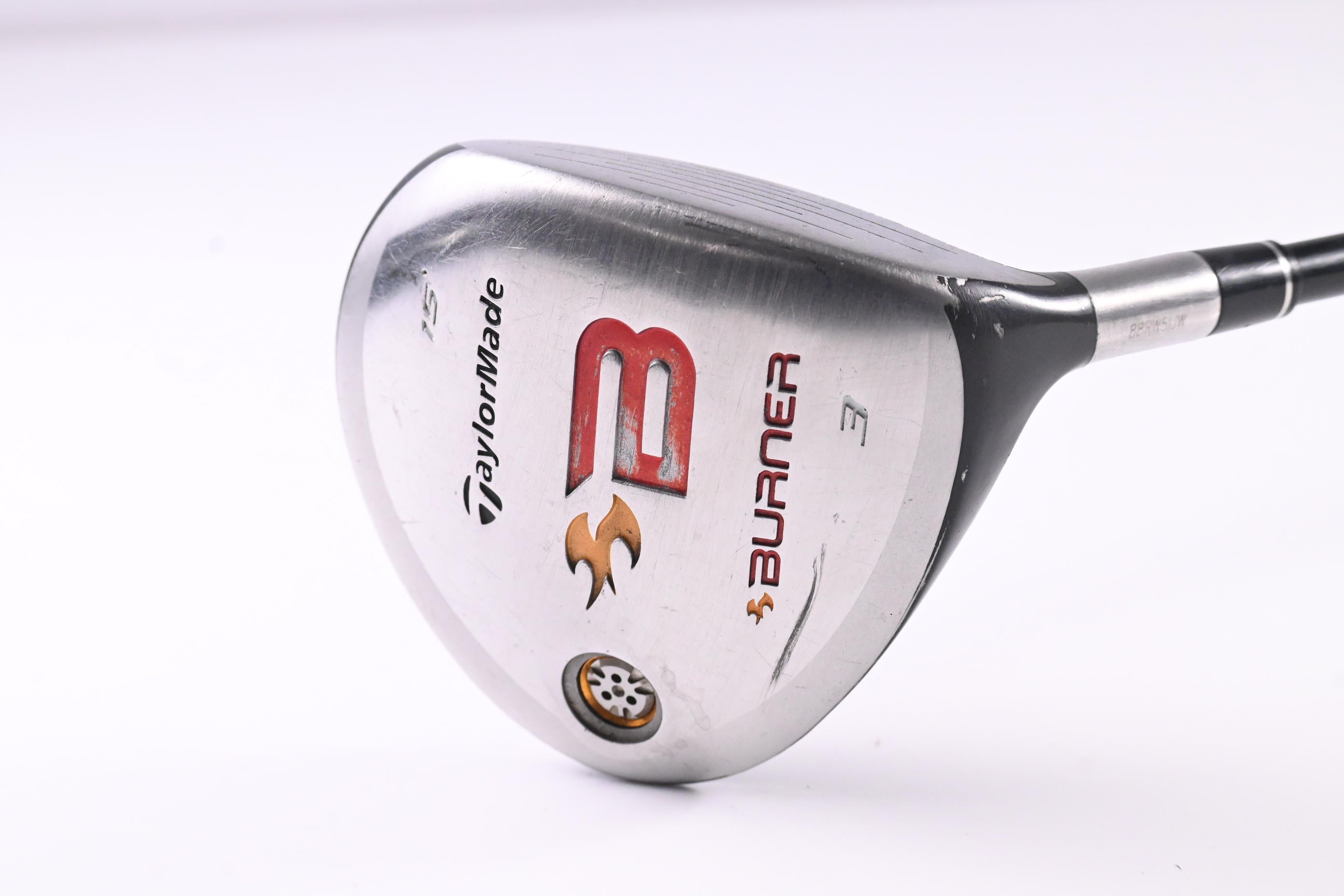 Taylormade Burner 2008 #3 Wood / 15 Degree / Regular Flex Reax 49 Shaft