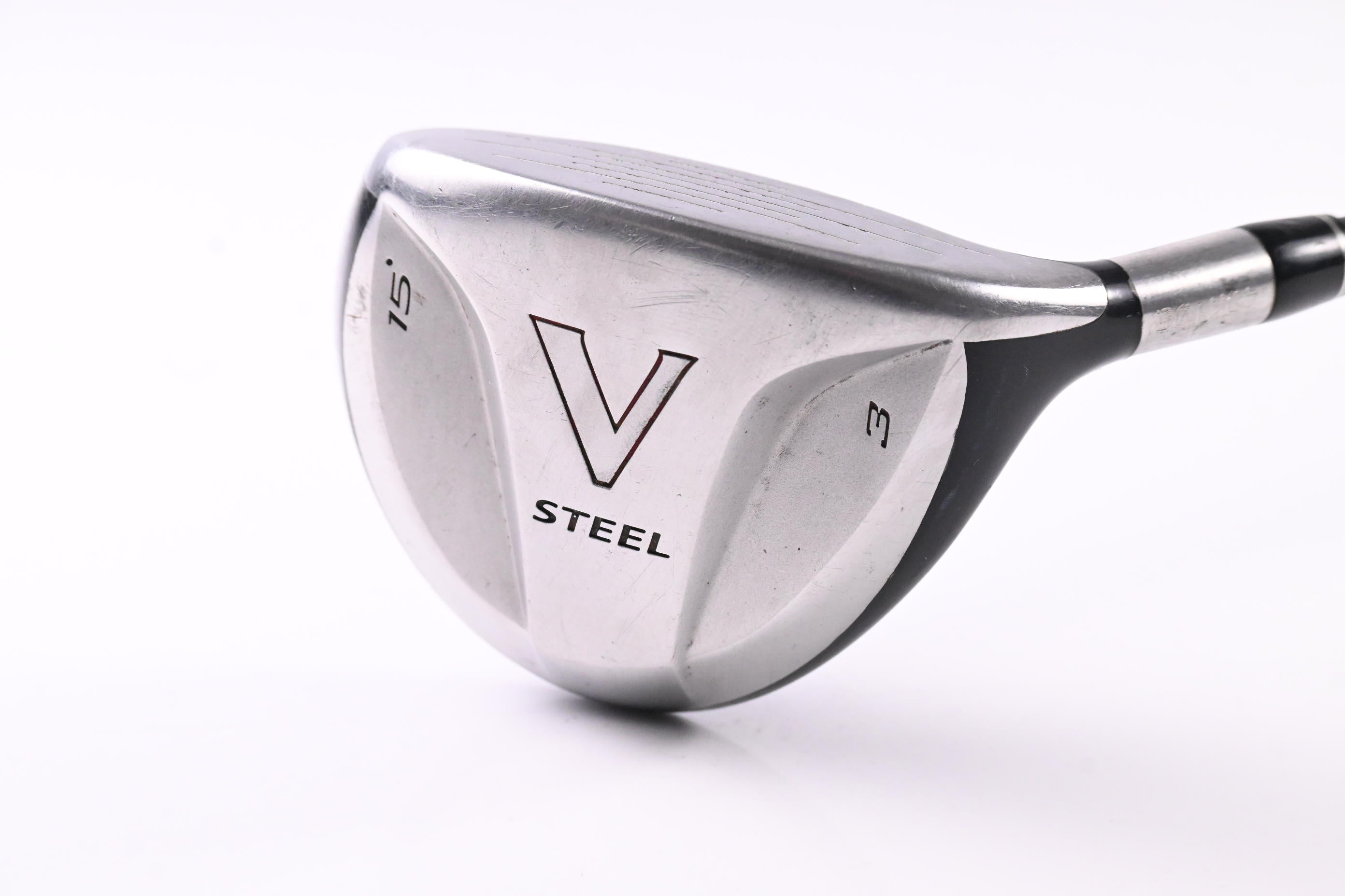 Taylormade V-Steel #3 Wood / 15 Degree / Stiff Flex Taylormade MAS2 UltraLite