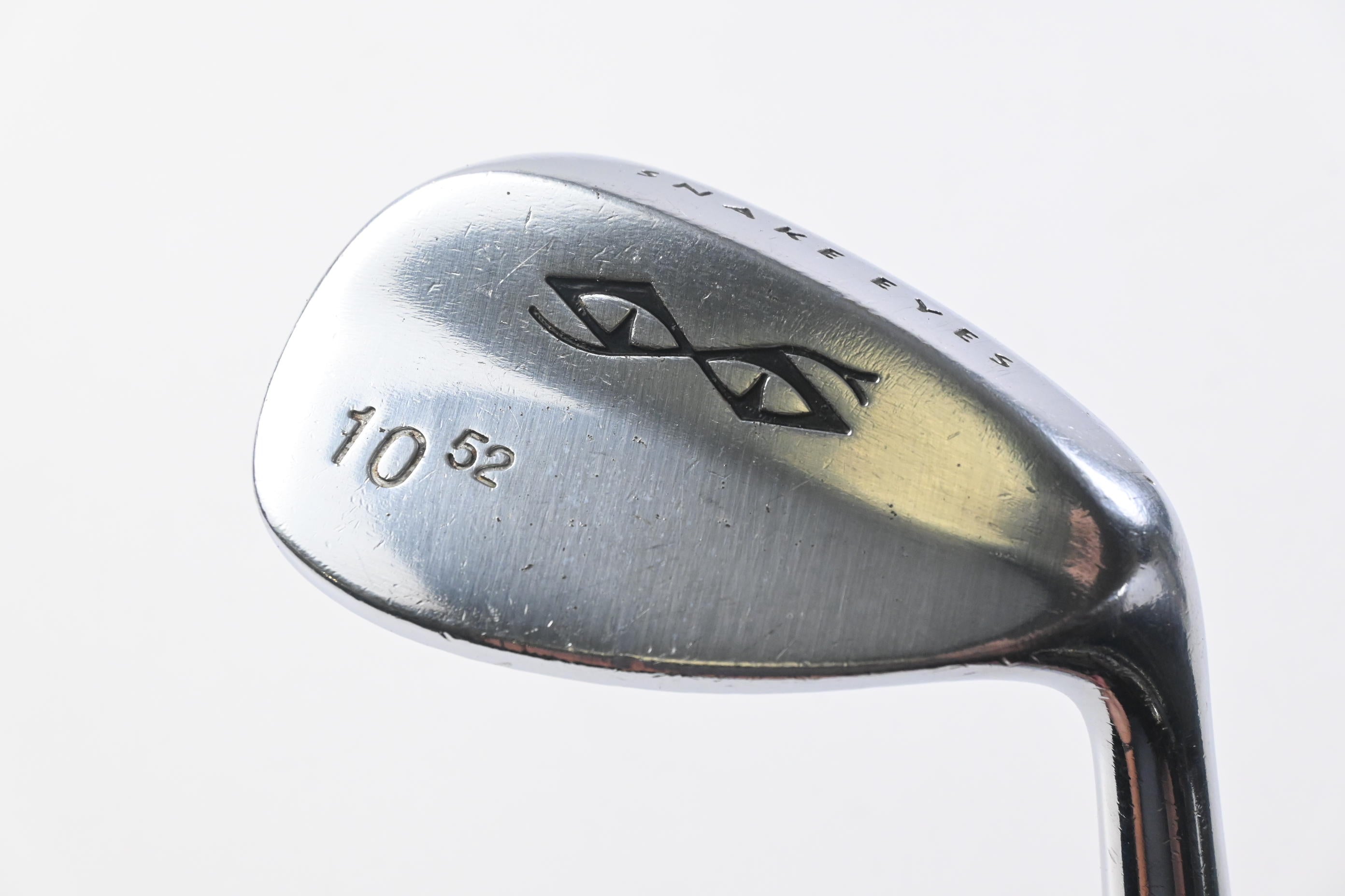 Snake Eyes Forged Gap Wedge / 52 Degree / Stiff Flex Steel Shaft