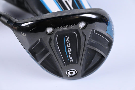 Left Hand Callaway Rogue #3 Wood / 15 Degree / Regular Flex Aldila Synergy 60