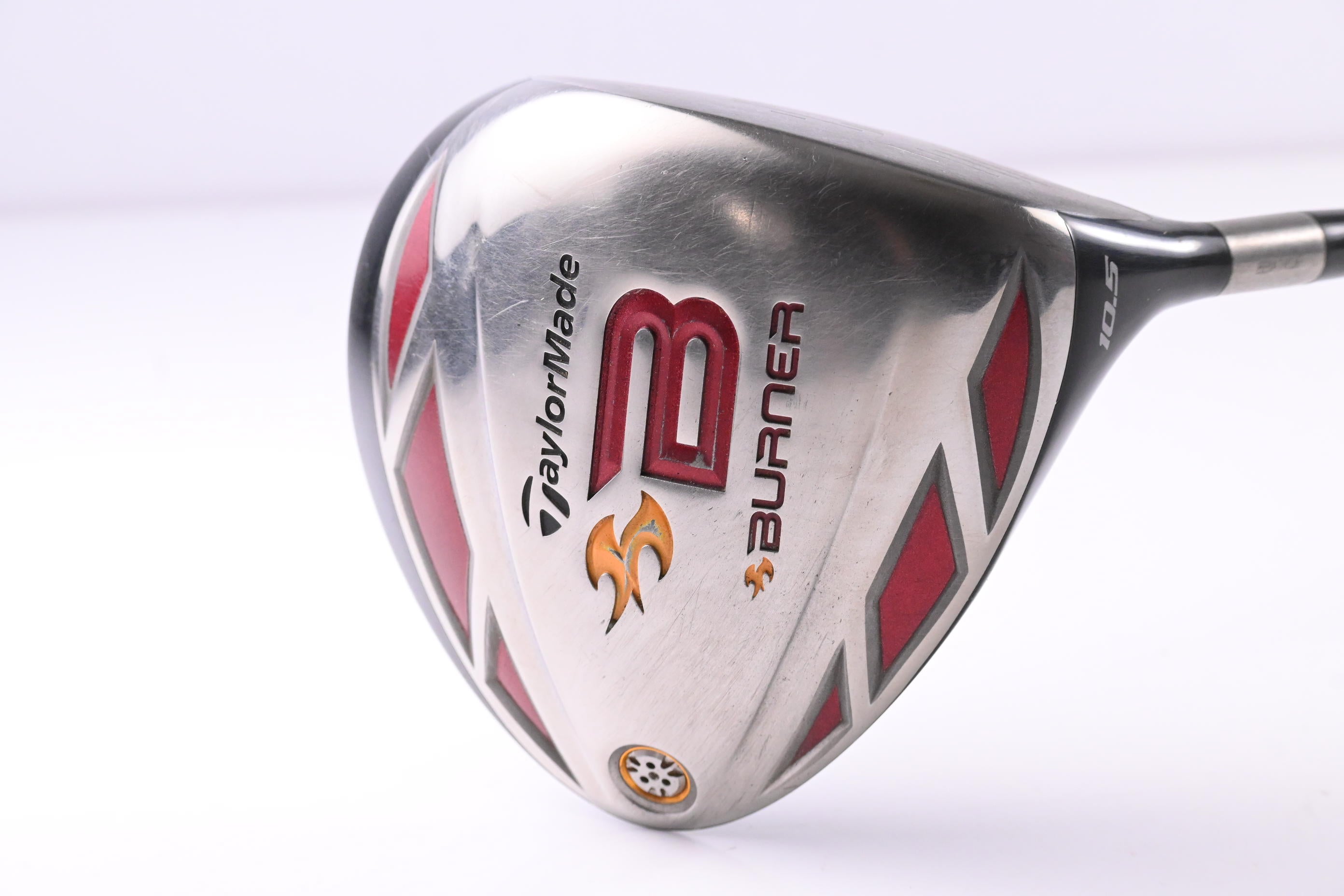 Taylormade Burner 2008 Driver / 10.5 Degree / Regular Flex Taylormade Reax 49