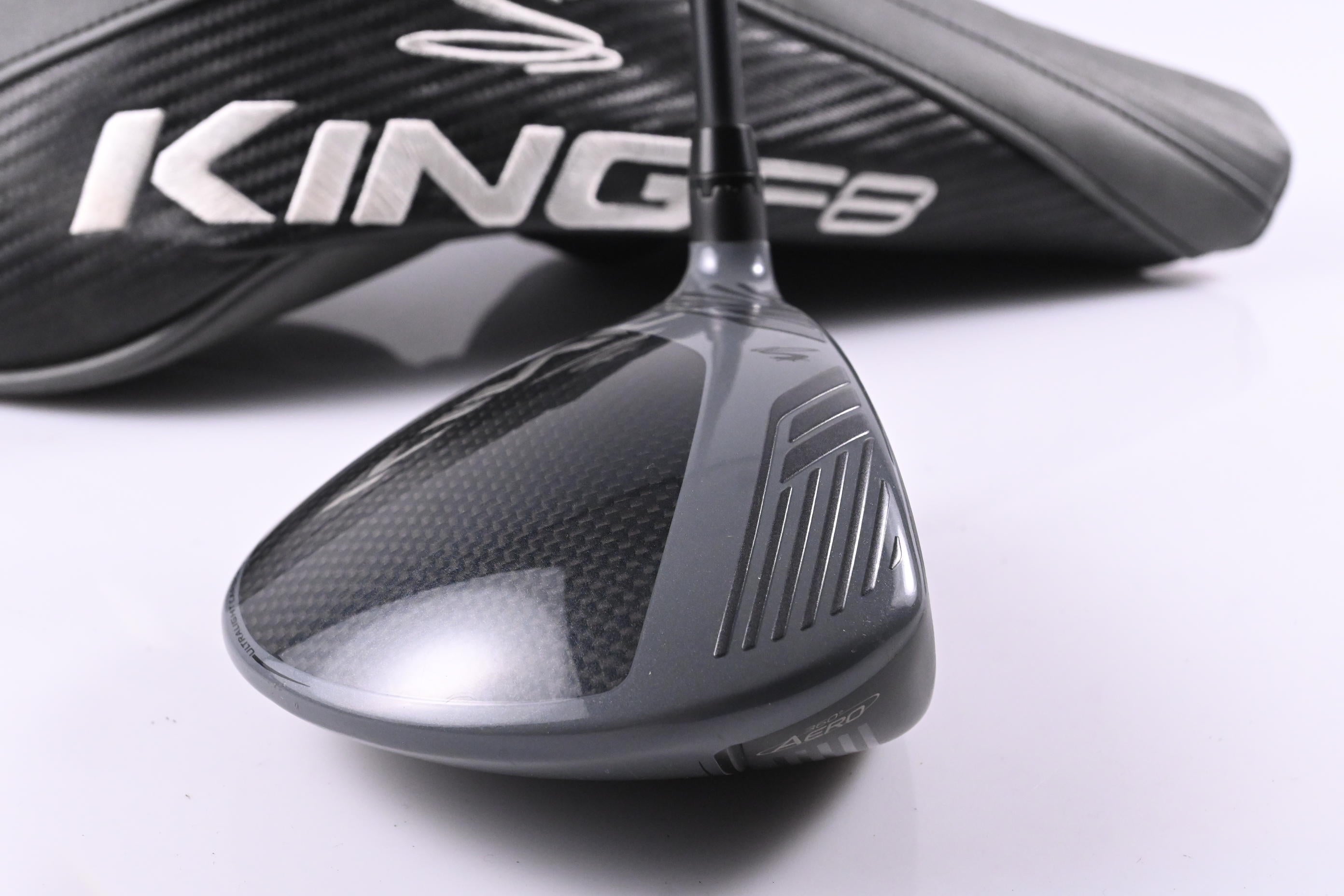 Cobra King F8+ Driver / 8-11 Degree / Stiff Flex Aldila NV Green 65 Shaft