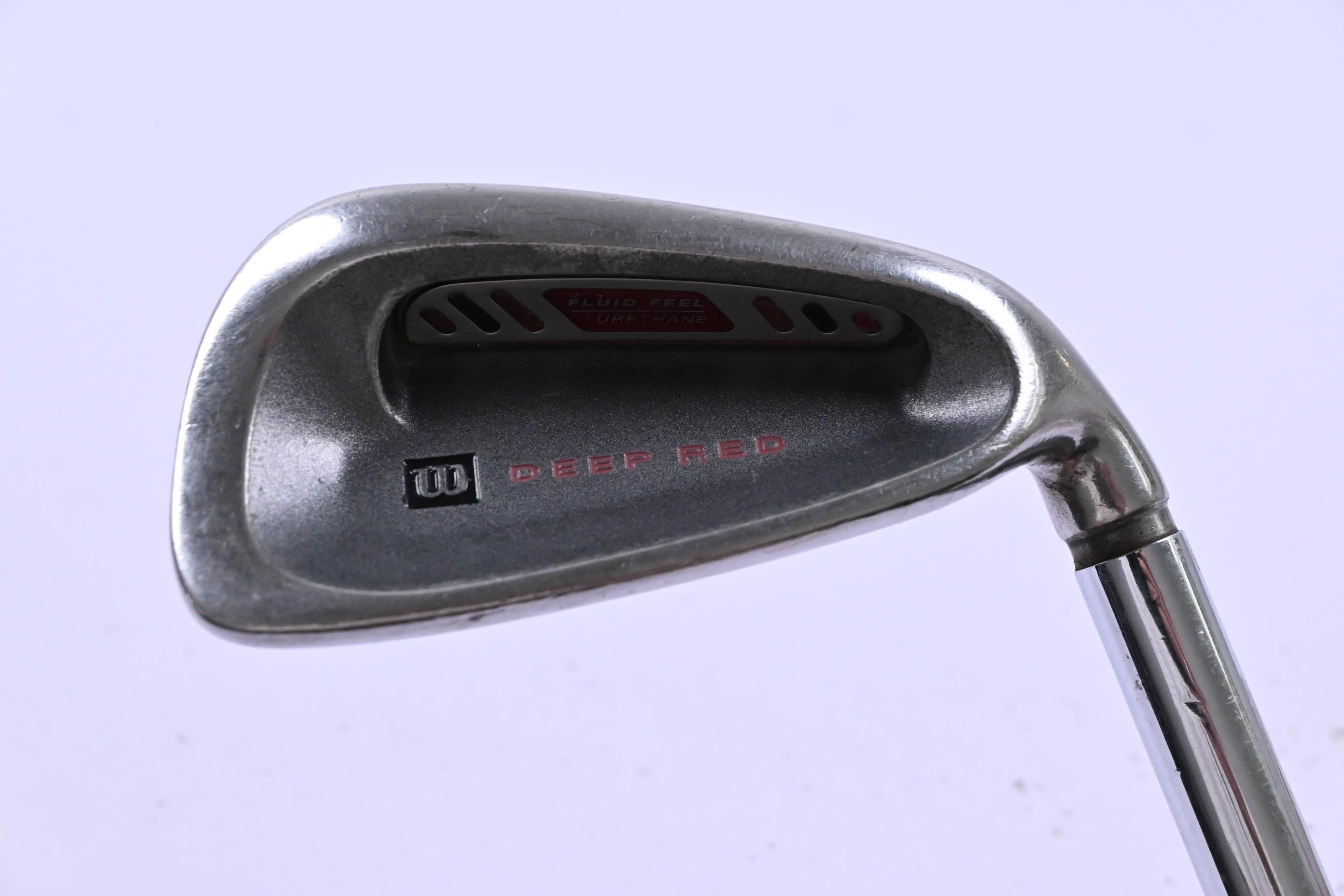 Wilson Deep Red #7 Iron / Regular Flex Fat Shaft