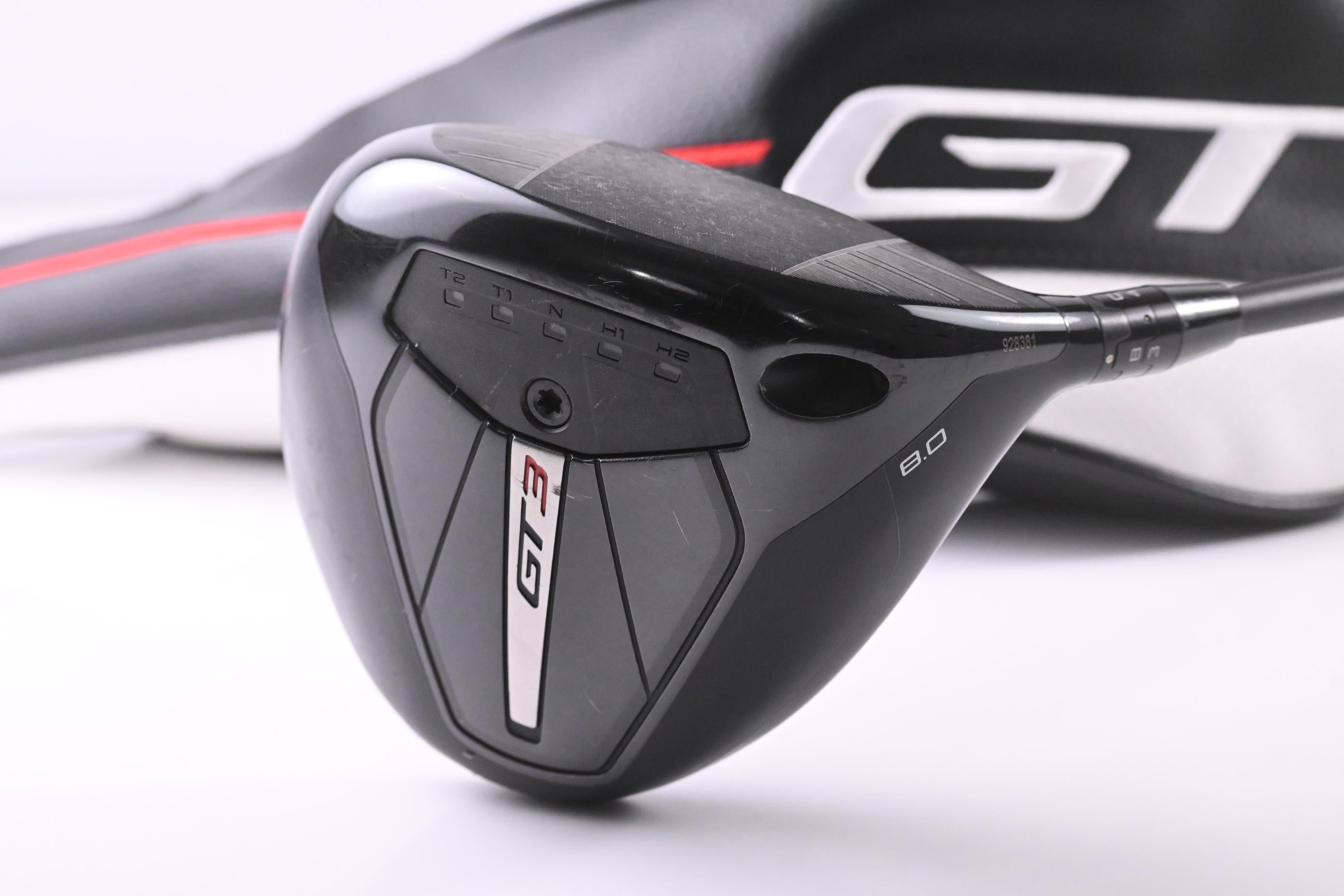 Titleist GT3 Driver / 8 Degree / Stiff Flex Hzrdus Black 60 Shaft