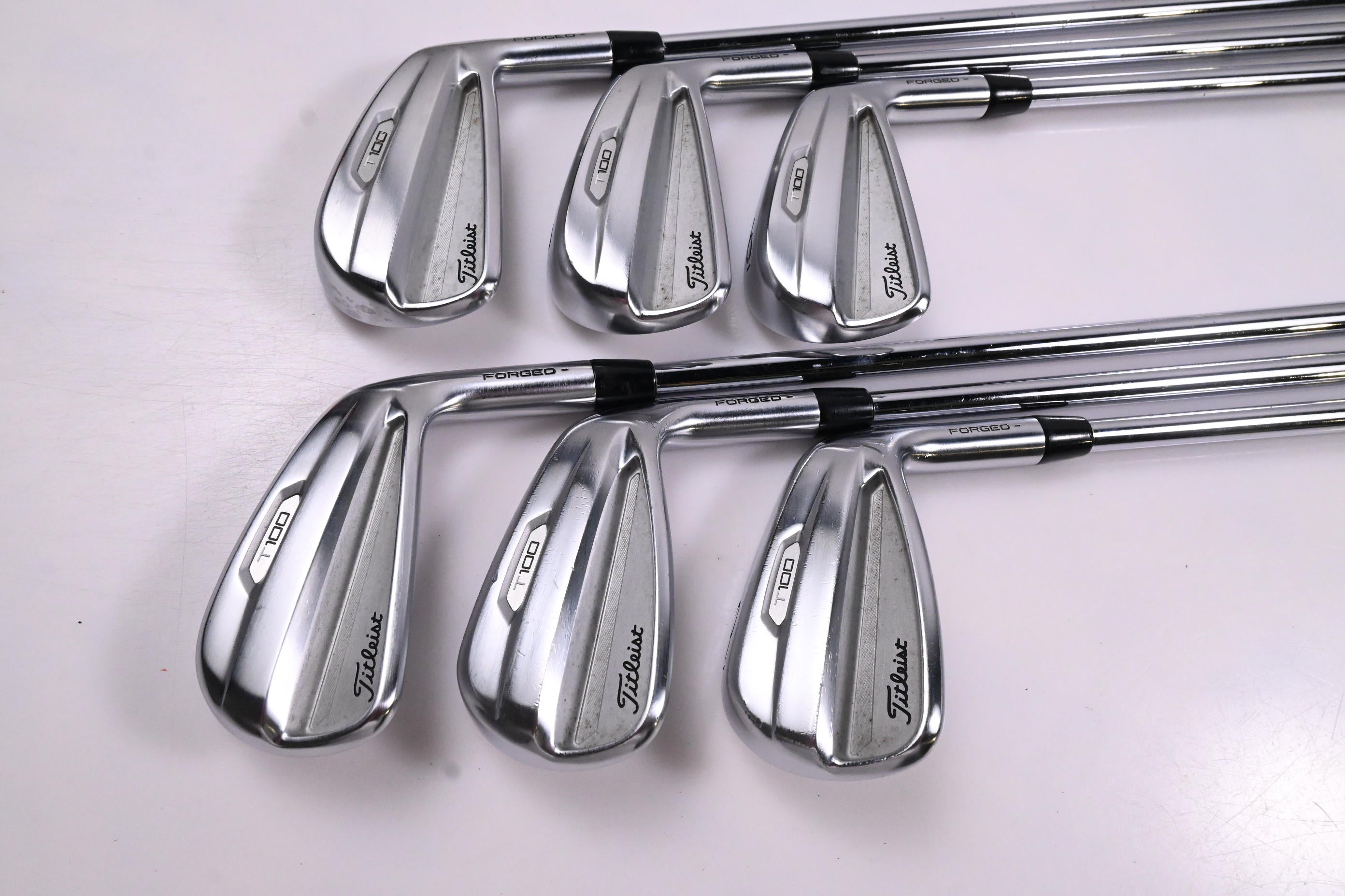 Titleist T100 2021 Irons / 4-9i / X-Flex Project X Shafts