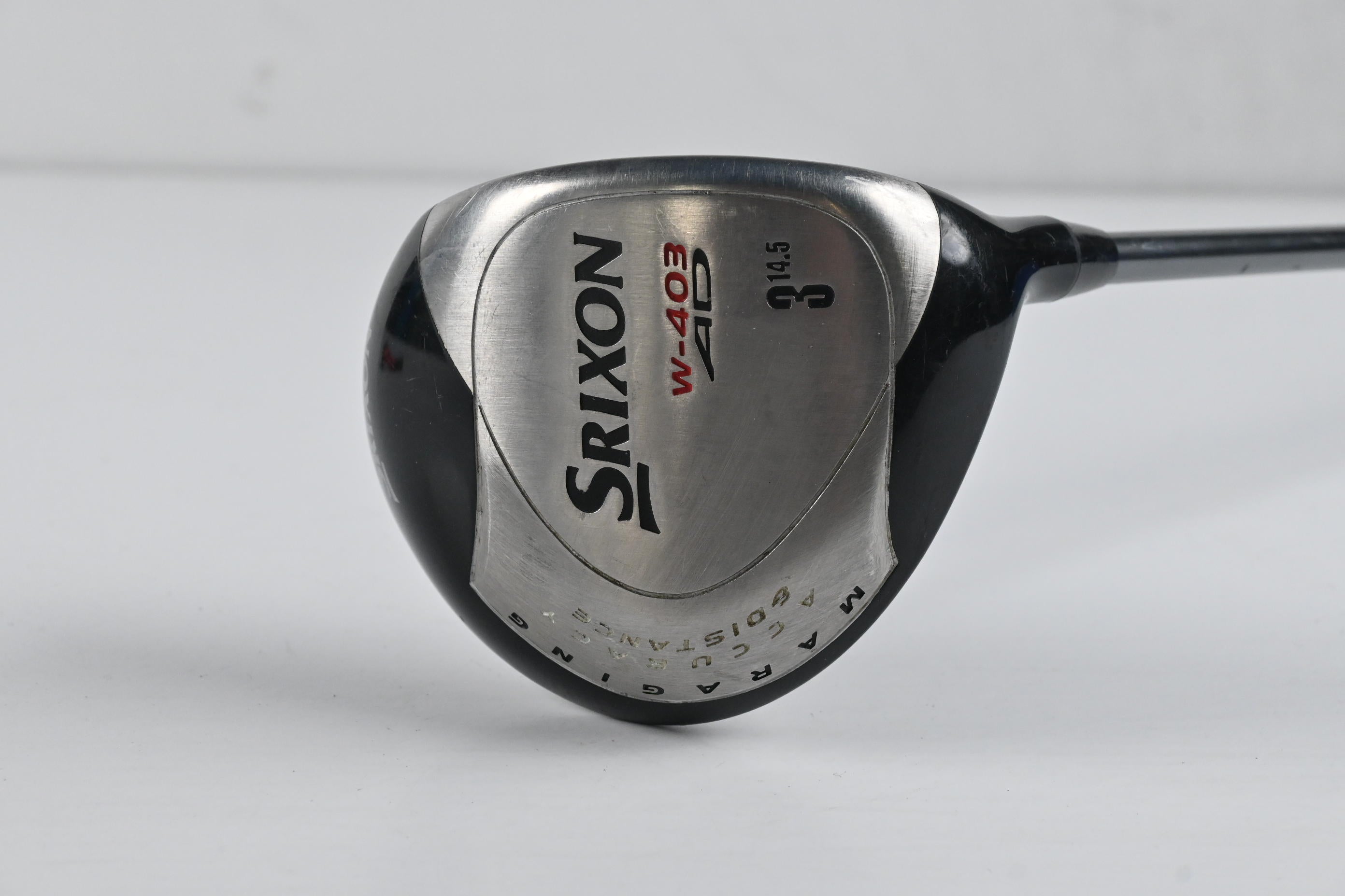 Srixon W-403 AD #3 Wood / 14.5 Degree / X-Flex Saber 65 Shaft