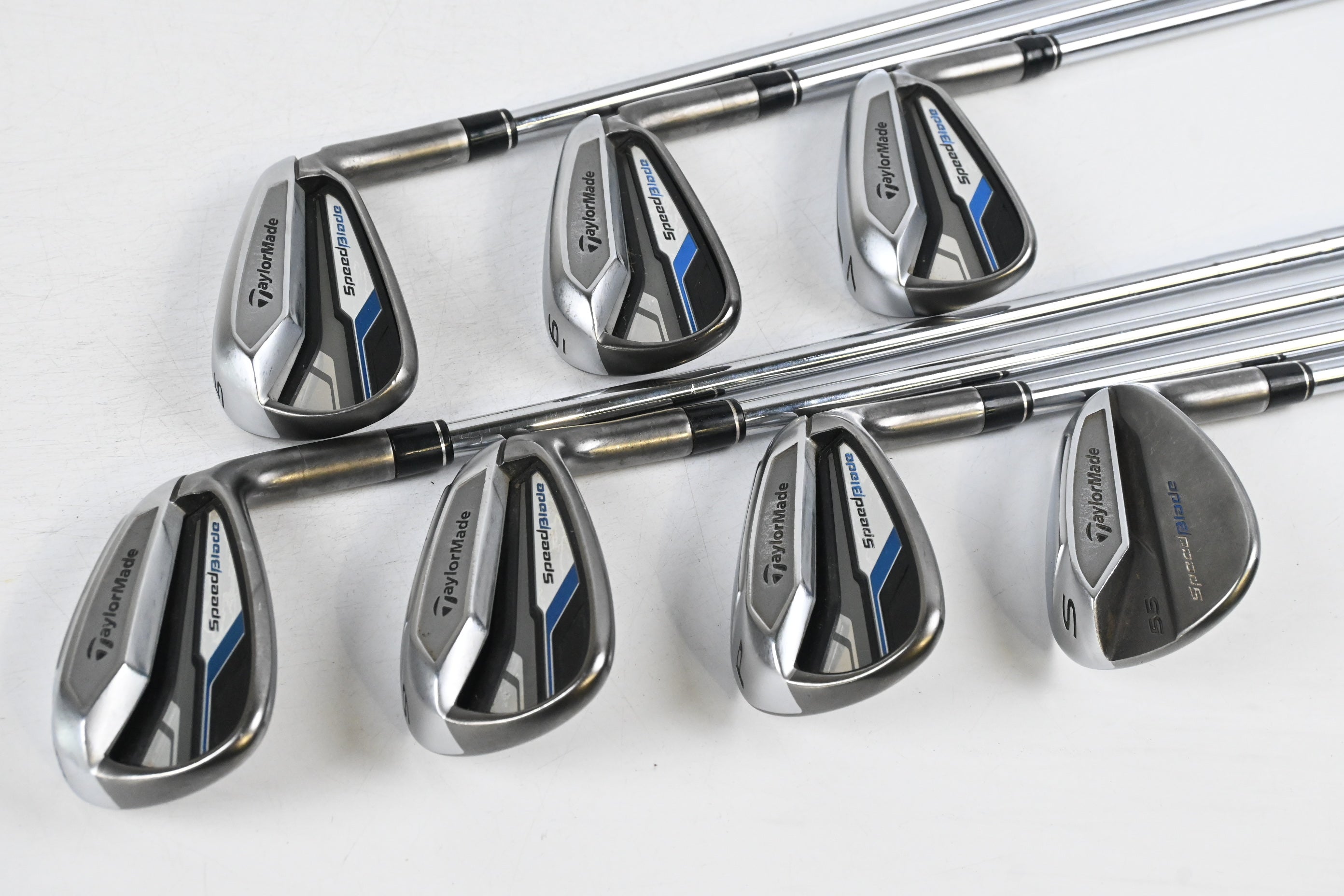 Taylormade Speedblade Irons / 5-PW+SW / Regular Flex Speedblade 85 Shafts