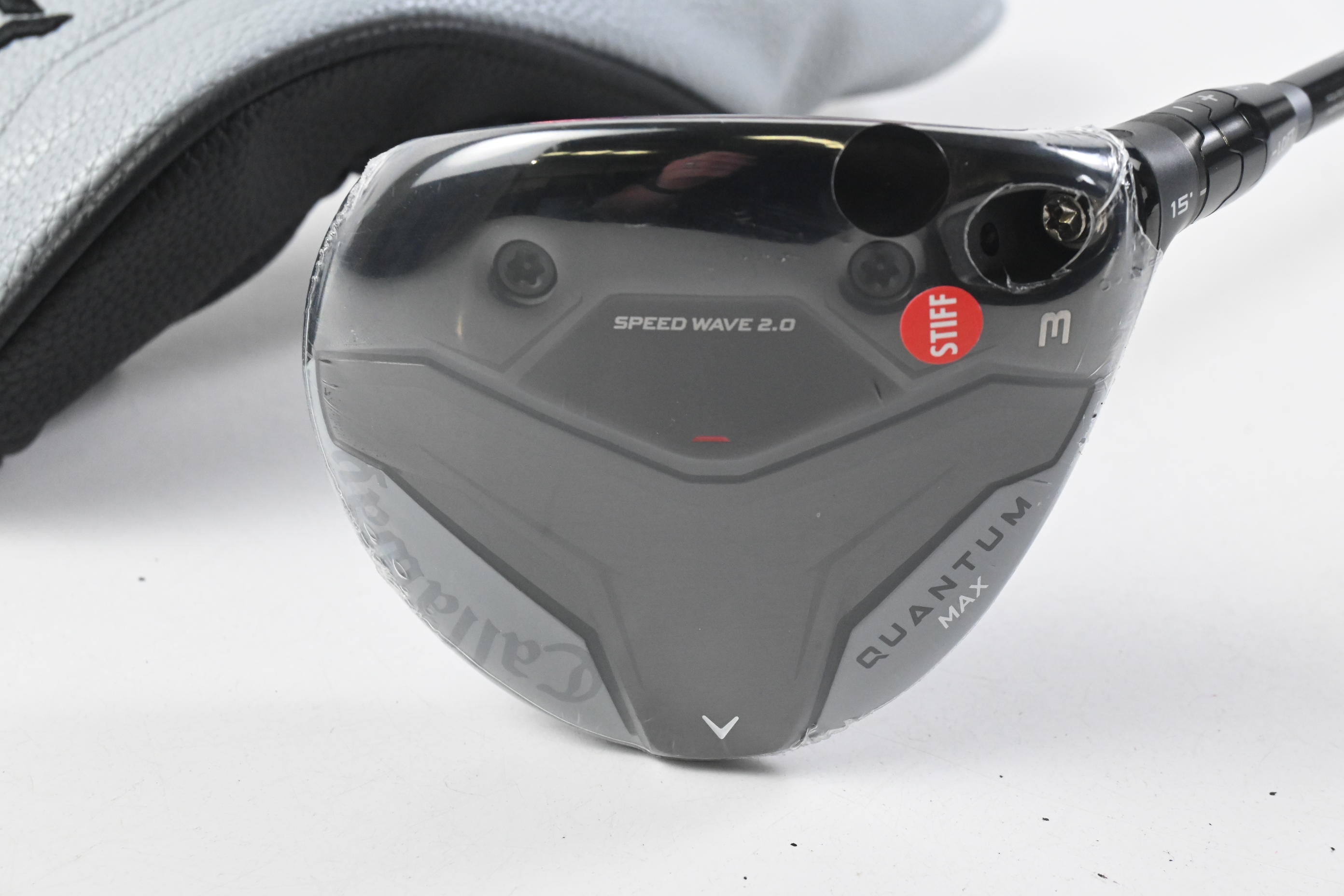 Callaway Quantum Max #3 Wood / 15 Degree / Stiff Flex Denali Frost Silver 60