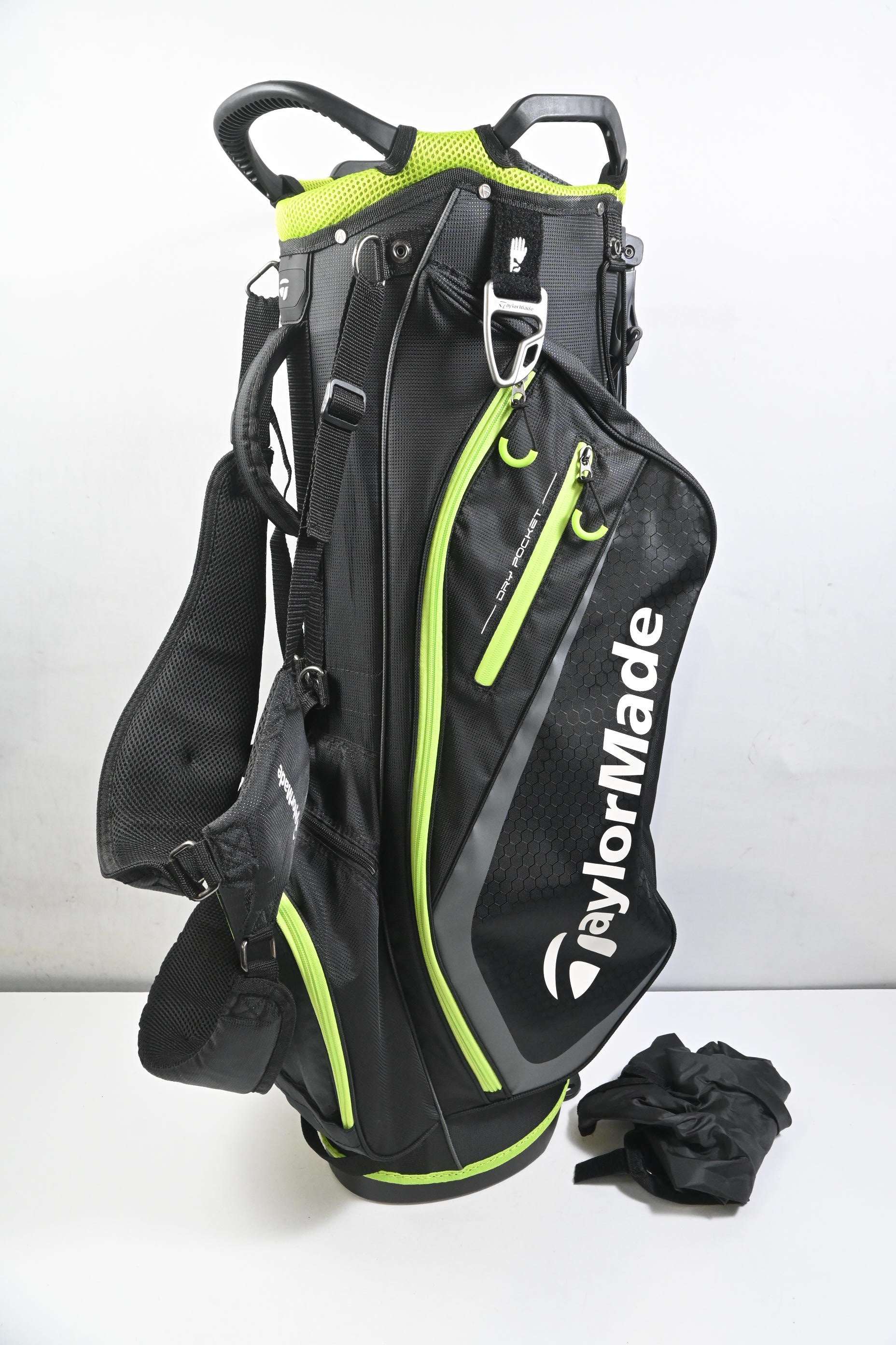 Taylormade Select Plus Stand Bag / 7-Way Divider / Black, Yellow