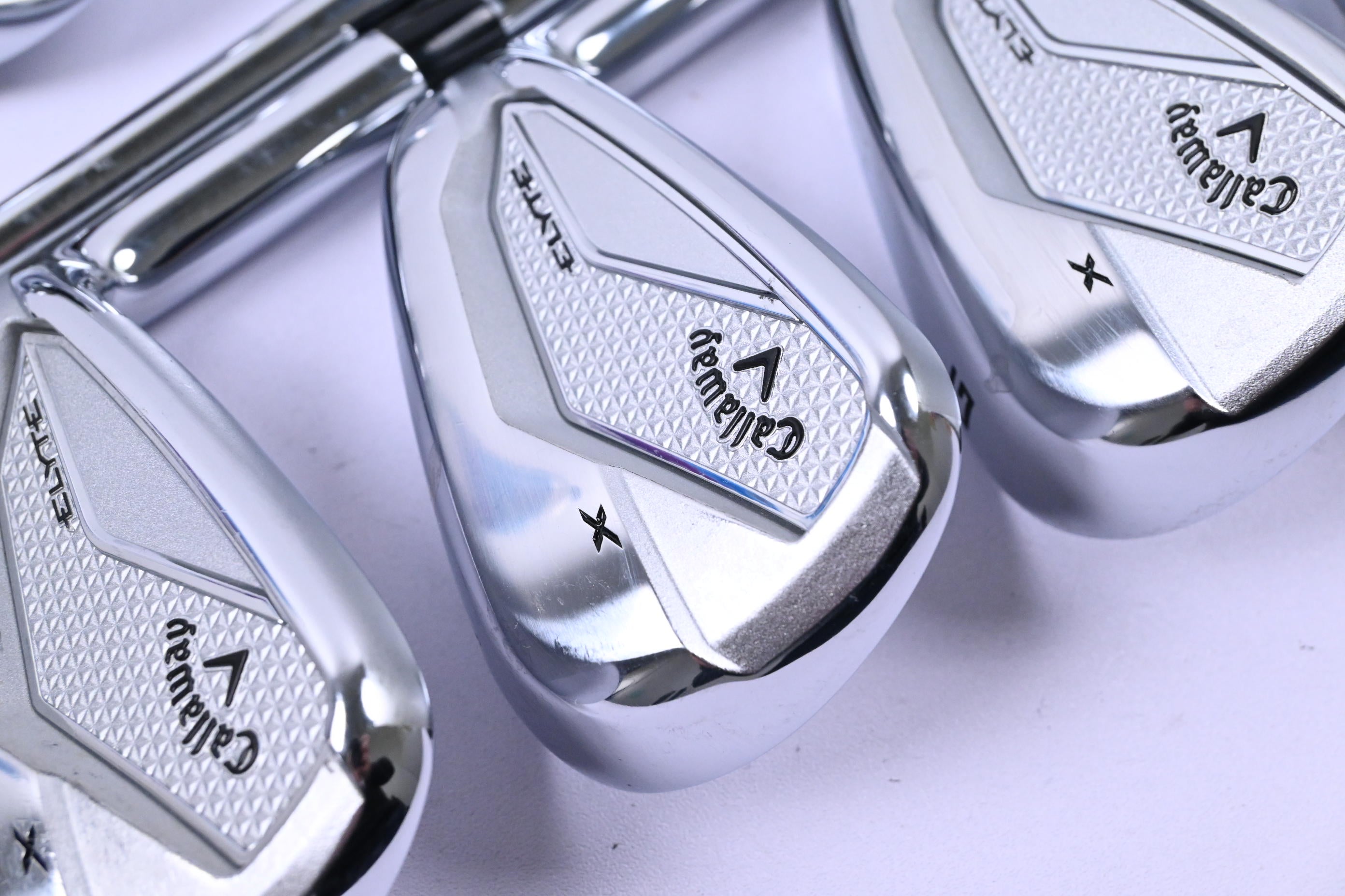 Callaway Elyte X Irons / 5-PW+AW+GW+SW / Regular Flex Vector 80 Shafts