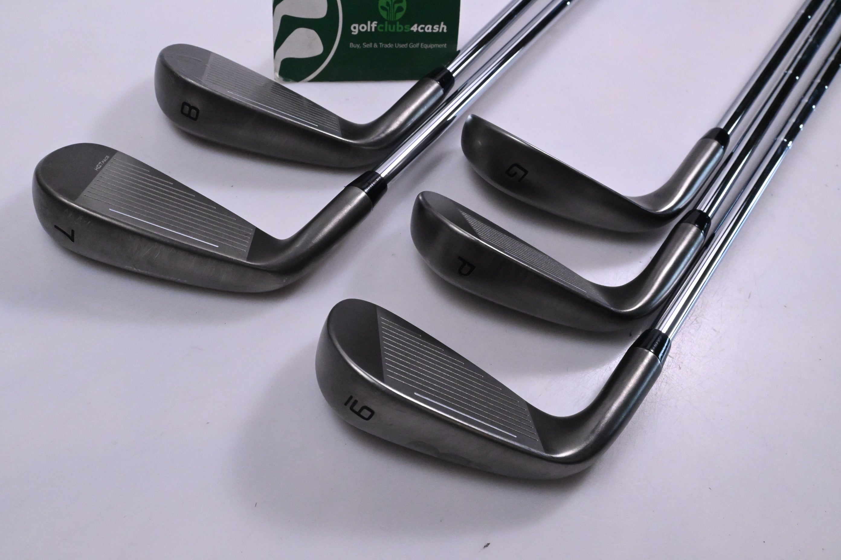 Cobra Darkspeed One Length Irons / 7-PW+GW / Regular Flex KBS Tour Lite Shafts