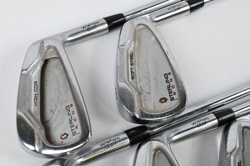 Stirling High Core Irons / 7-PW+GW / Regular Flex Wishon Shafts