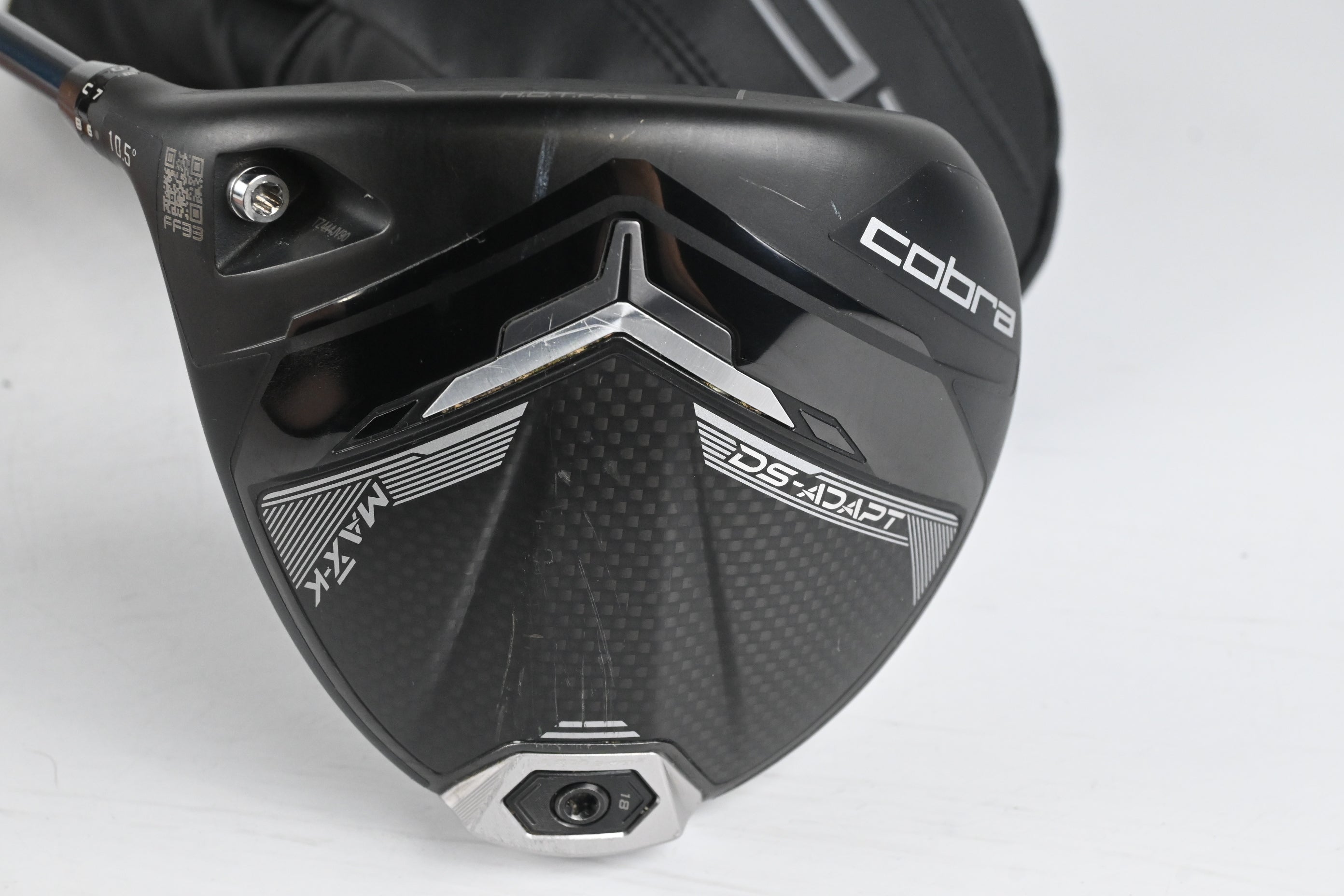 Left Hand Cobra DS-Adapt MAX-K Driver / 10.5 Degree / Regular Flex Denali Blue
