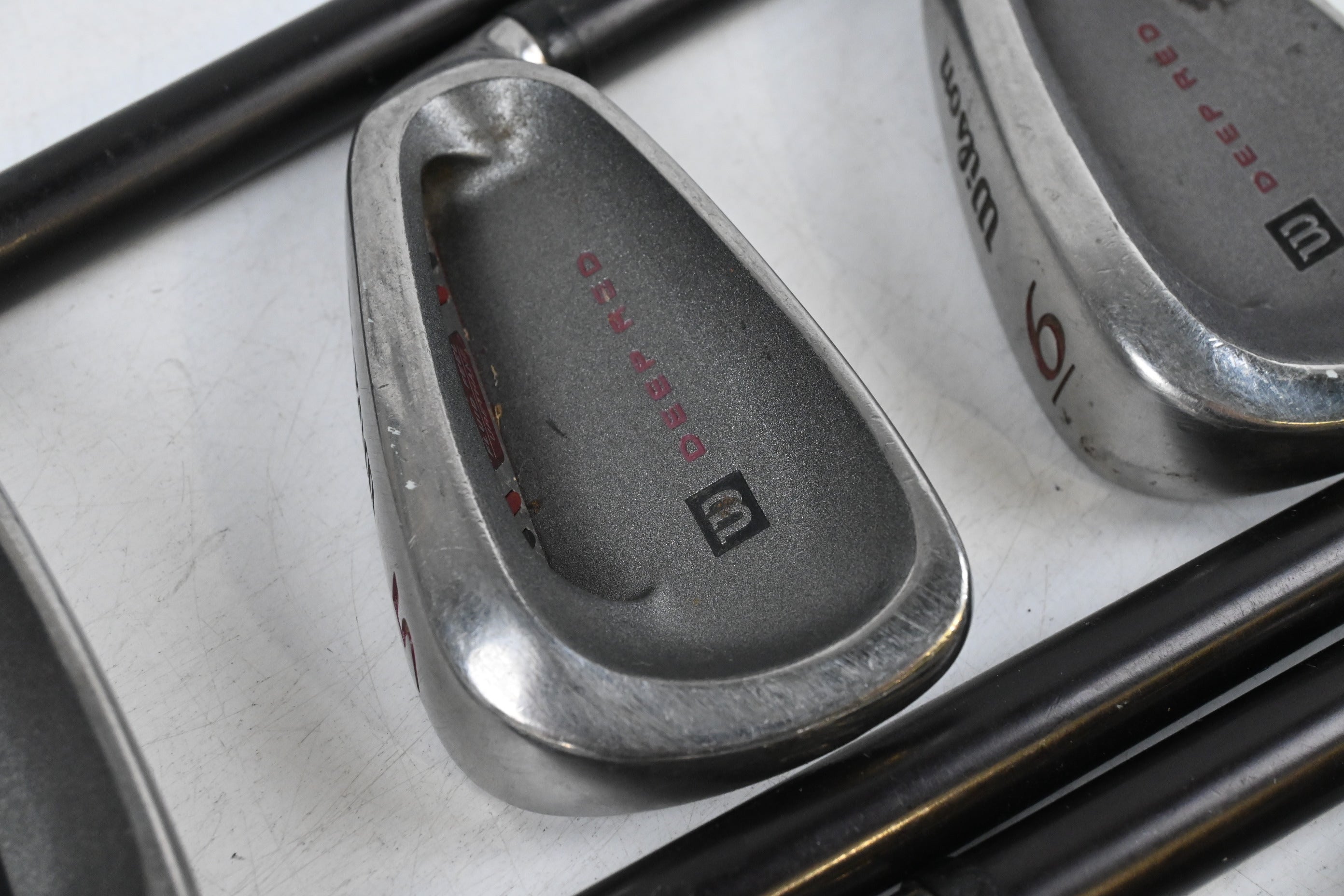 Wilson Deep Red Irons / 4-9i / Regular Flex Wilson Fat Shaft Shafts