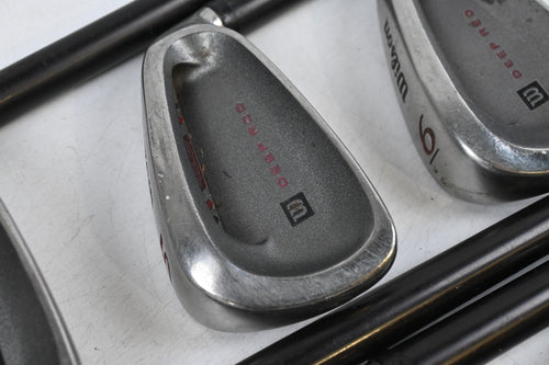 Wilson Deep Red Irons / 4-9i / Regular Flex Wilson Fat Shaft Shafts