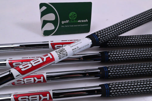 Cobra Darkspeed One Length Irons / 7-PW+GW / Regular Flex KBS Tour Lite Shafts