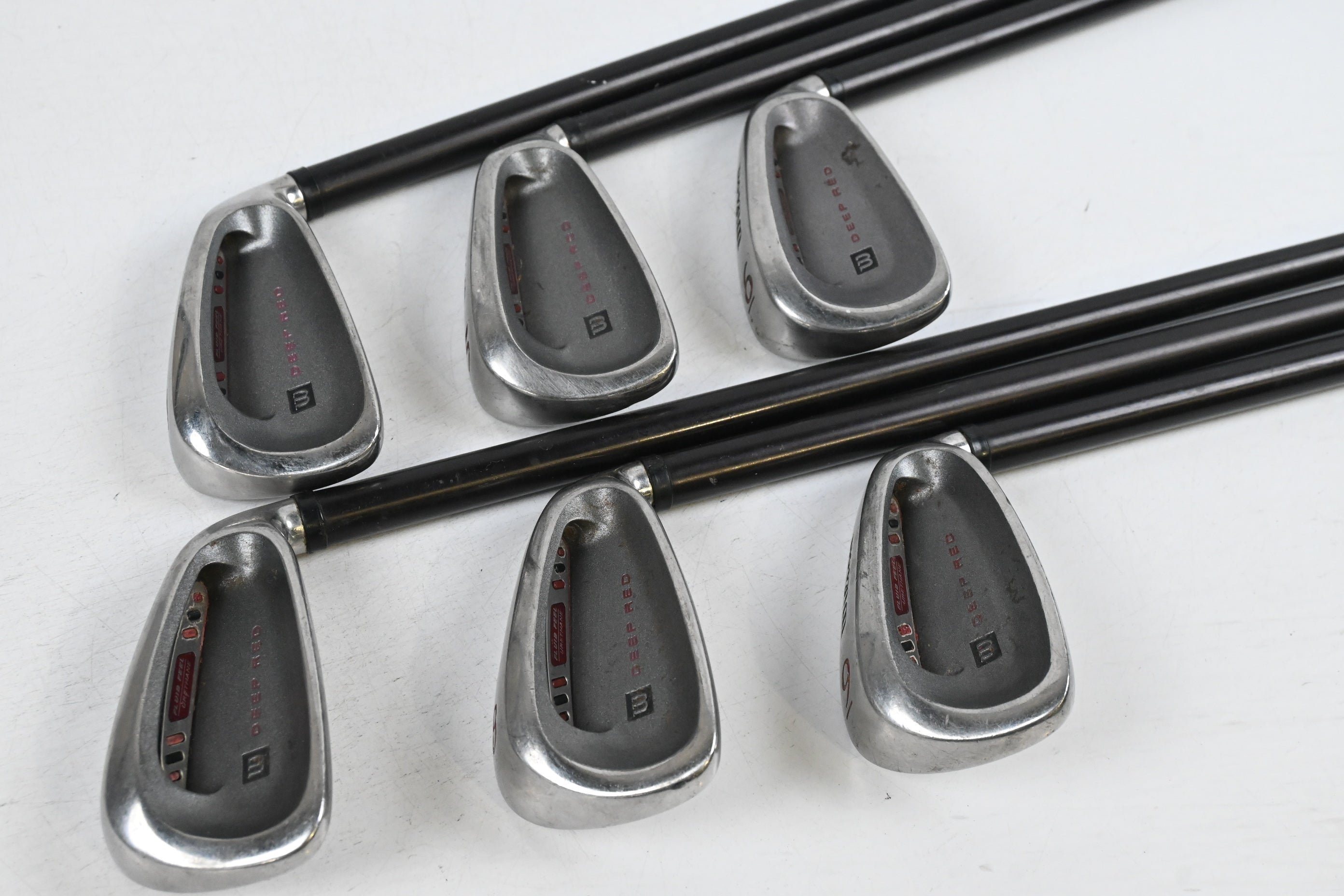 Wilson Deep Red Irons / 4-9i / Regular Flex Wilson Fat Shaft Shafts