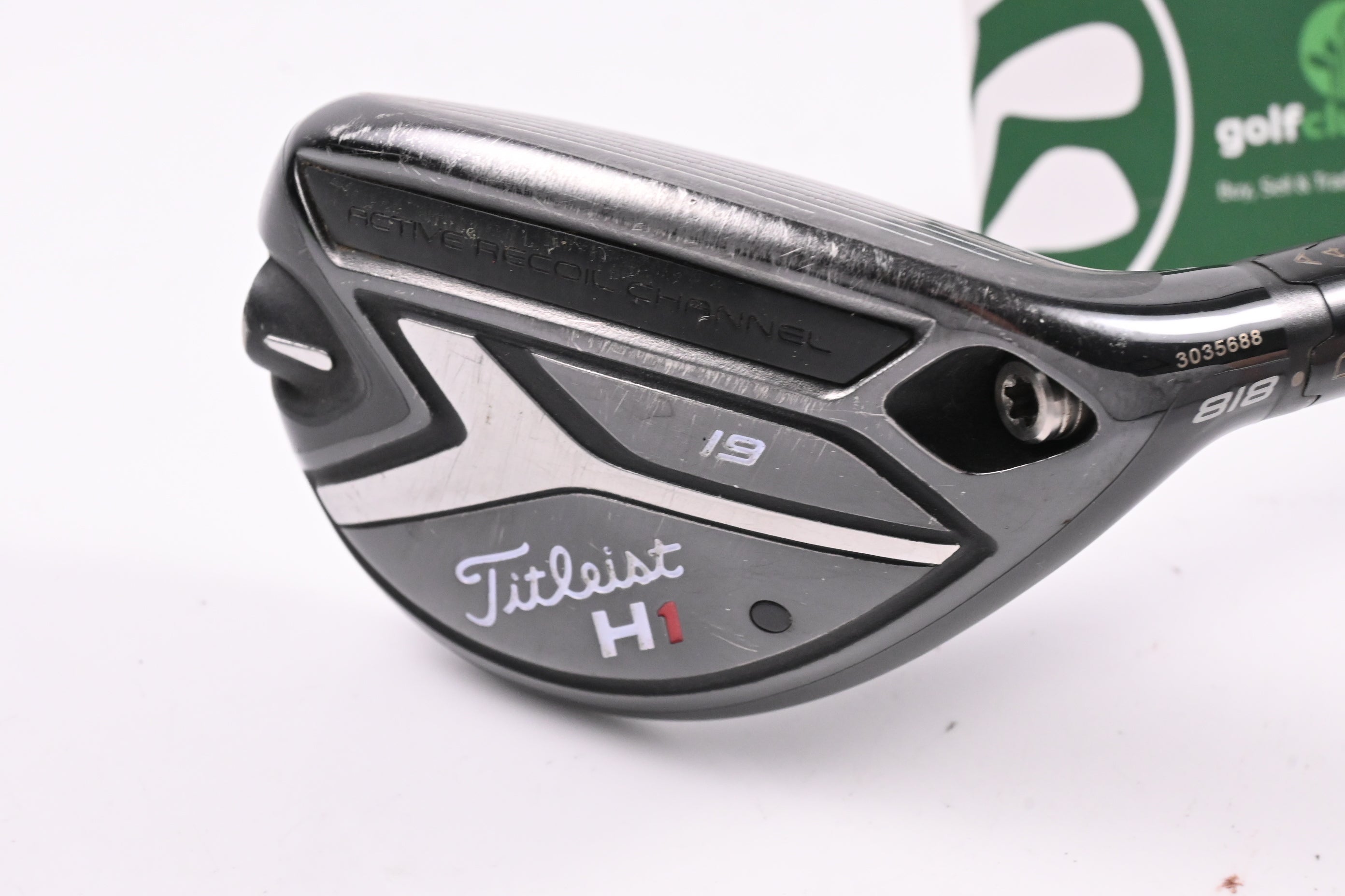 Titleist 818 H1 #3 Hybrid / 19 Degree / Regular Flex Project X Evenflow 85 Shaft