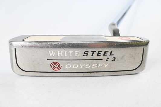 Odyssey White Steel #3 Putter / 35 Inch
